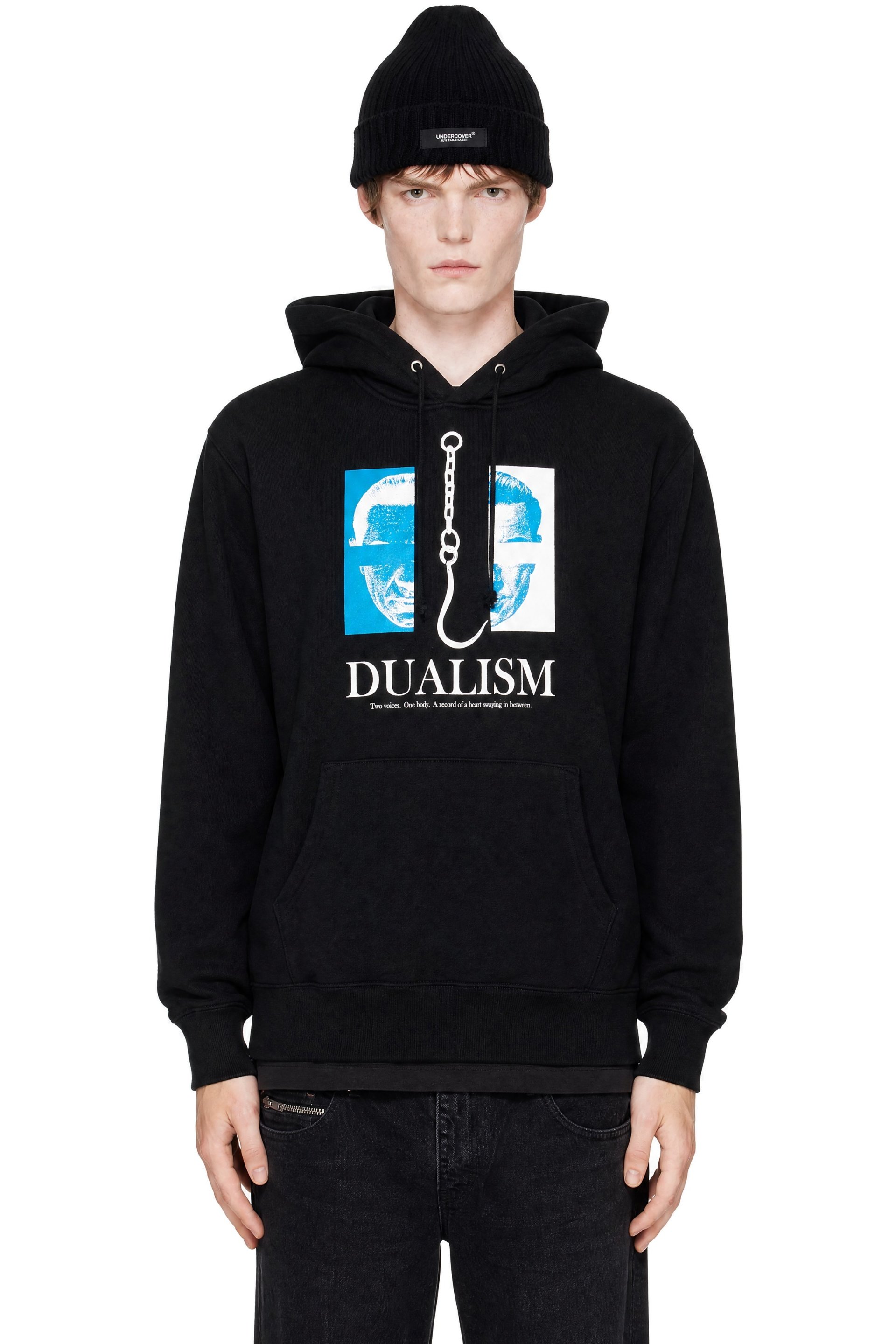 UNDERCOVER - Pull à capuche UC2F4893-1 noir