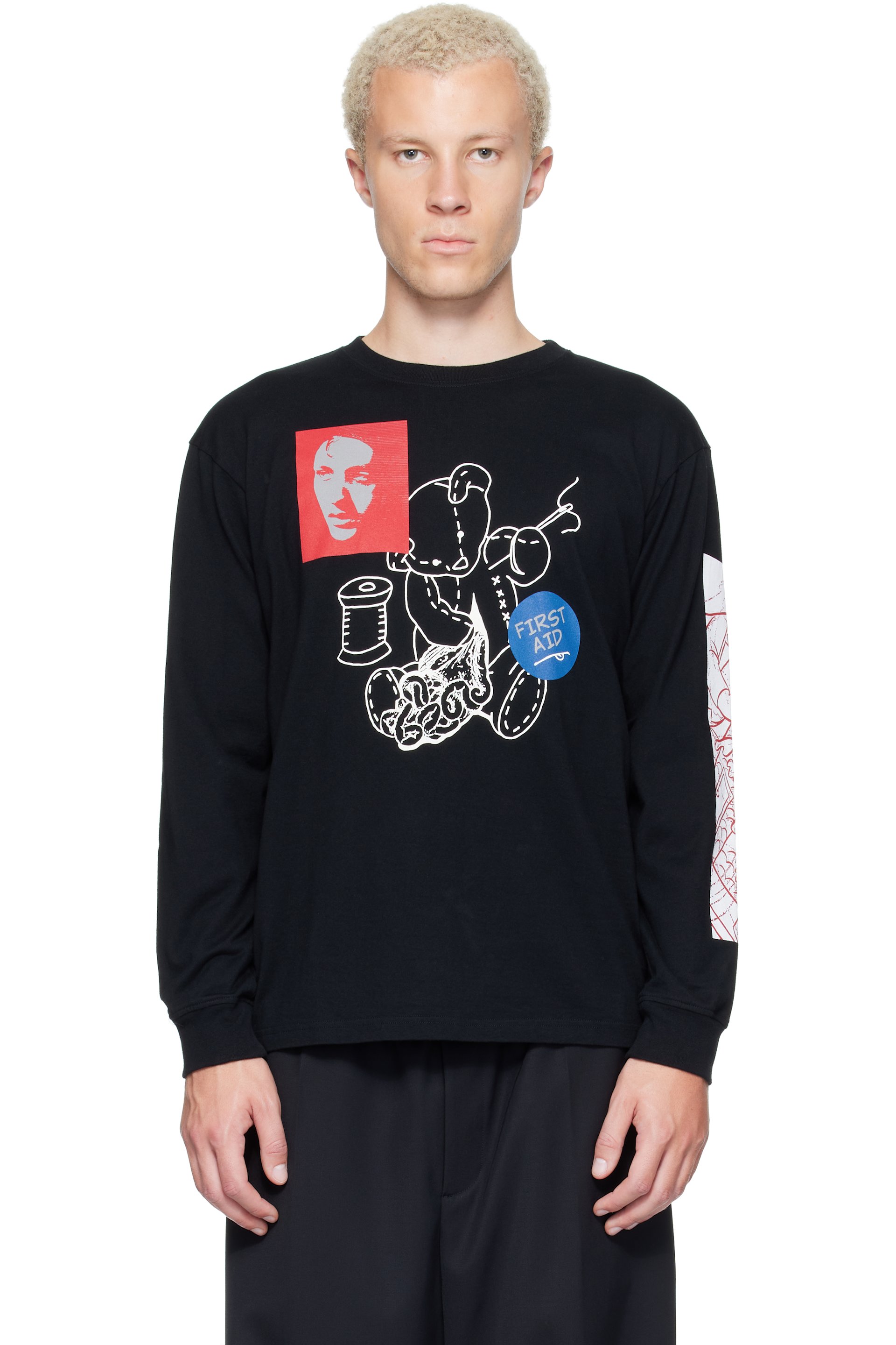 UNDERCOVER - Black 'First Aid' T-Shirt