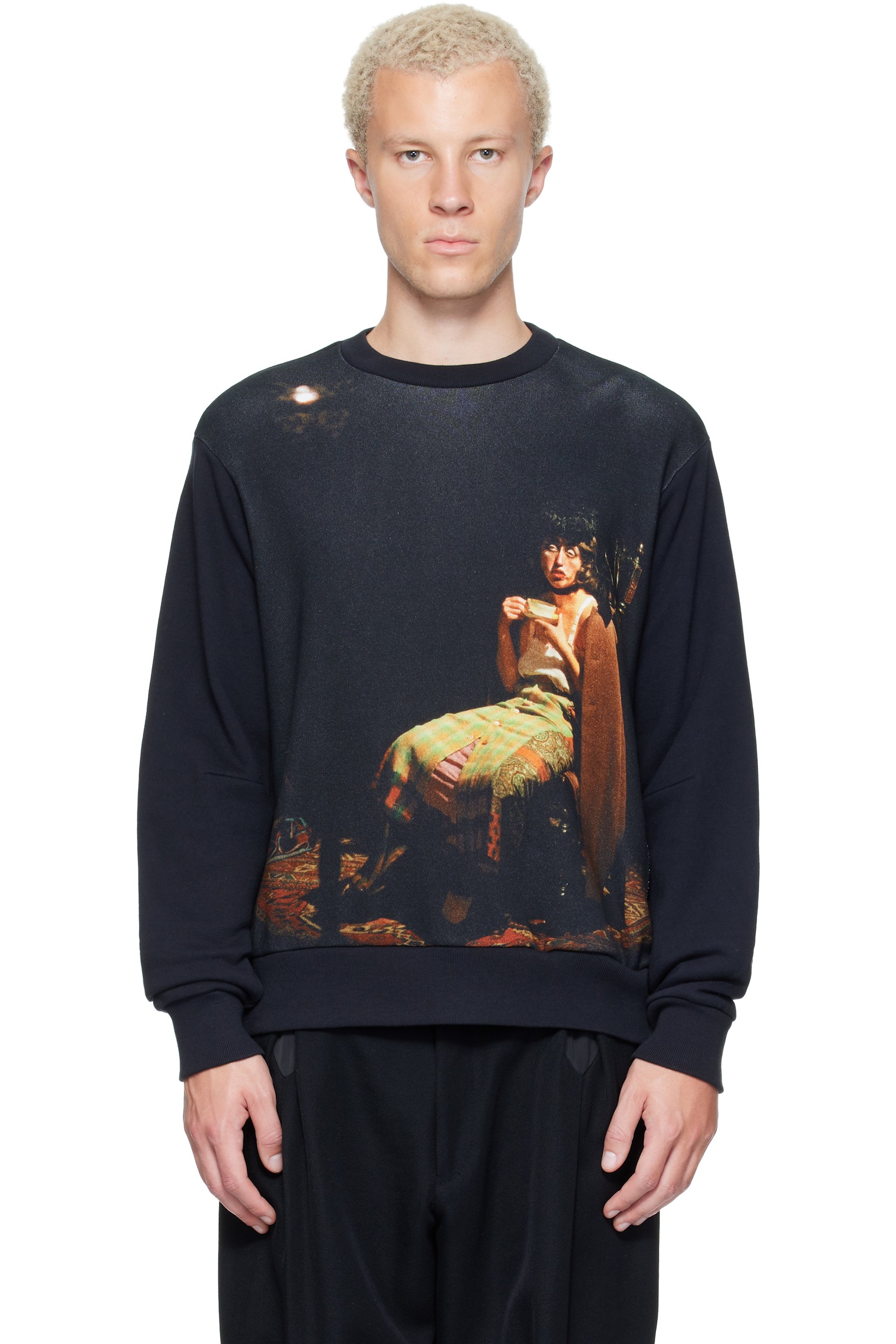 UNDERCOVER - Black Cindy Sherman Sweater