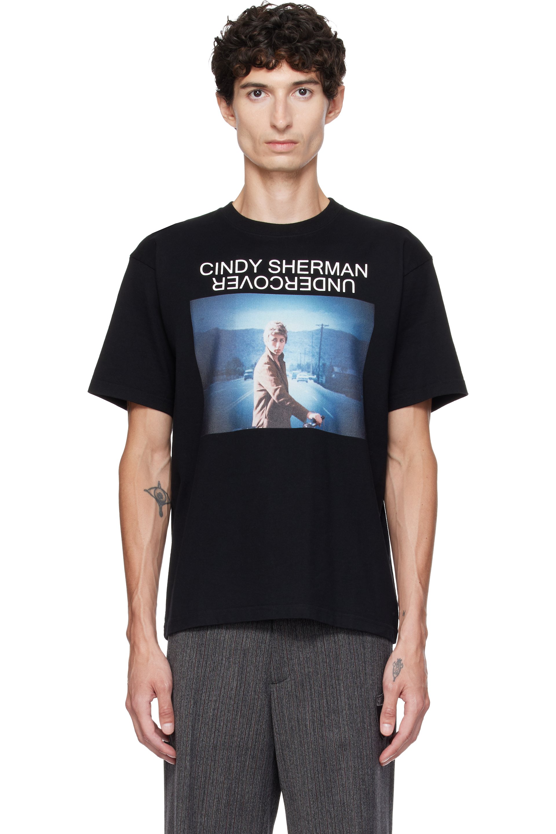 UNDERCOVER - Black Cindy Sherman UC2F4814-2 T-shirt