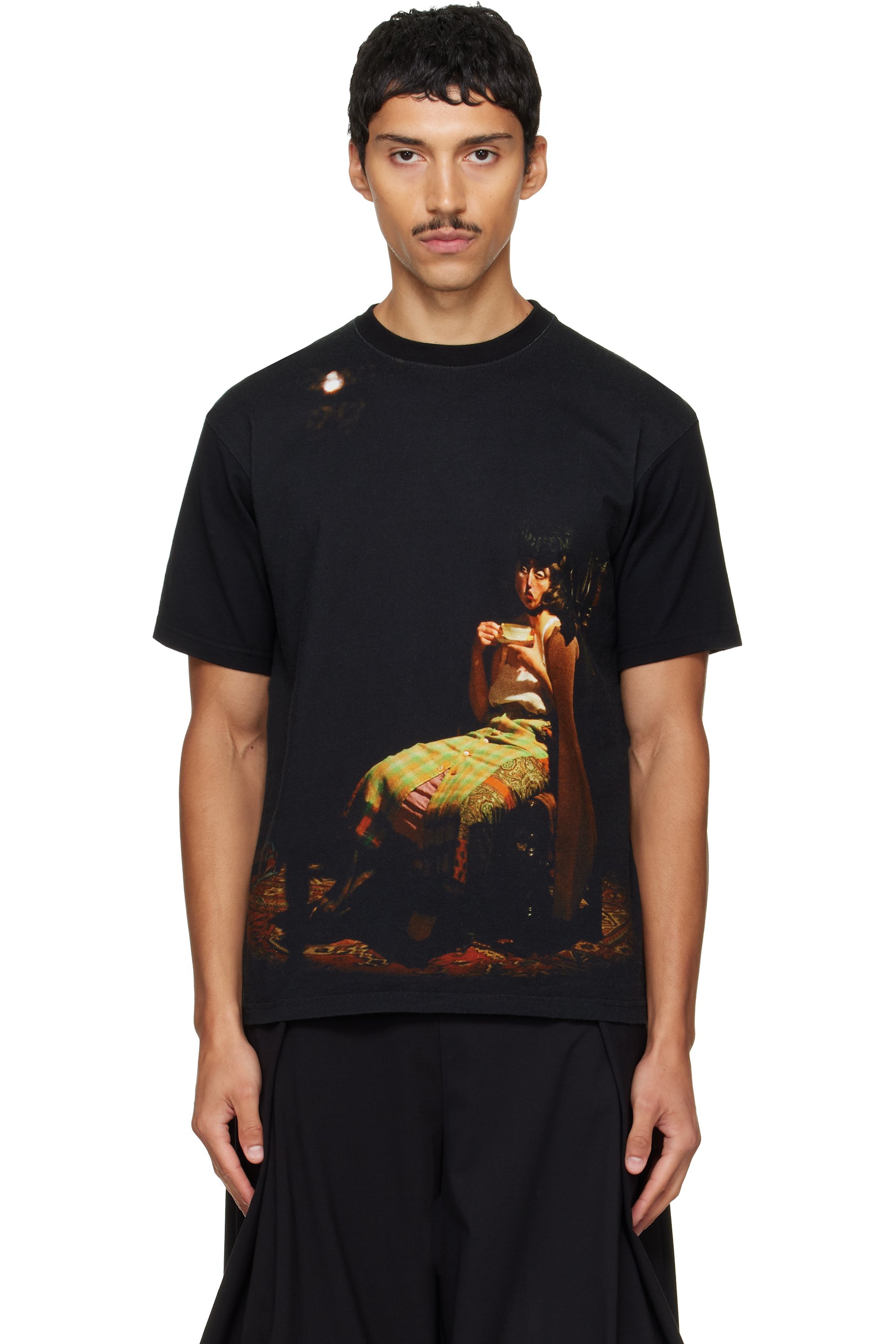 UNDERCOVER - Black Cindy Sherman UC2F4813-2 T-shirt