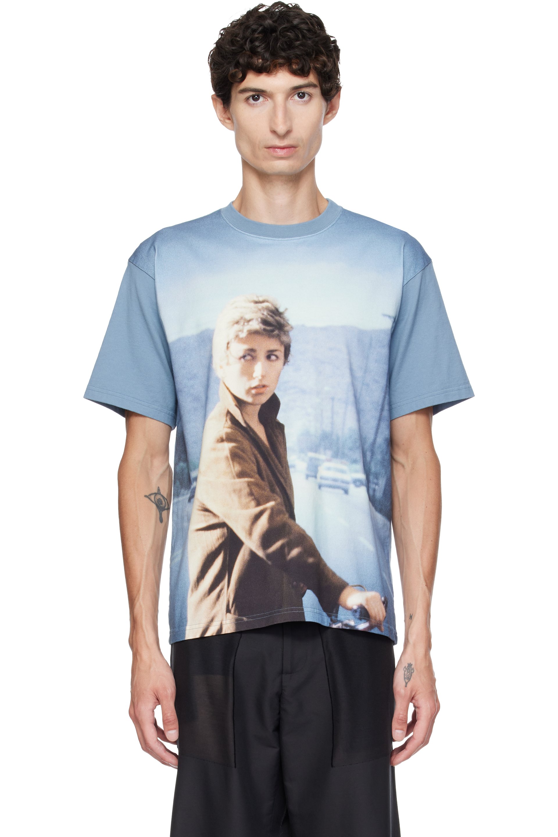 UNDERCOVER - Blue Cindy Sherman UC2F4814-1 T-shirt