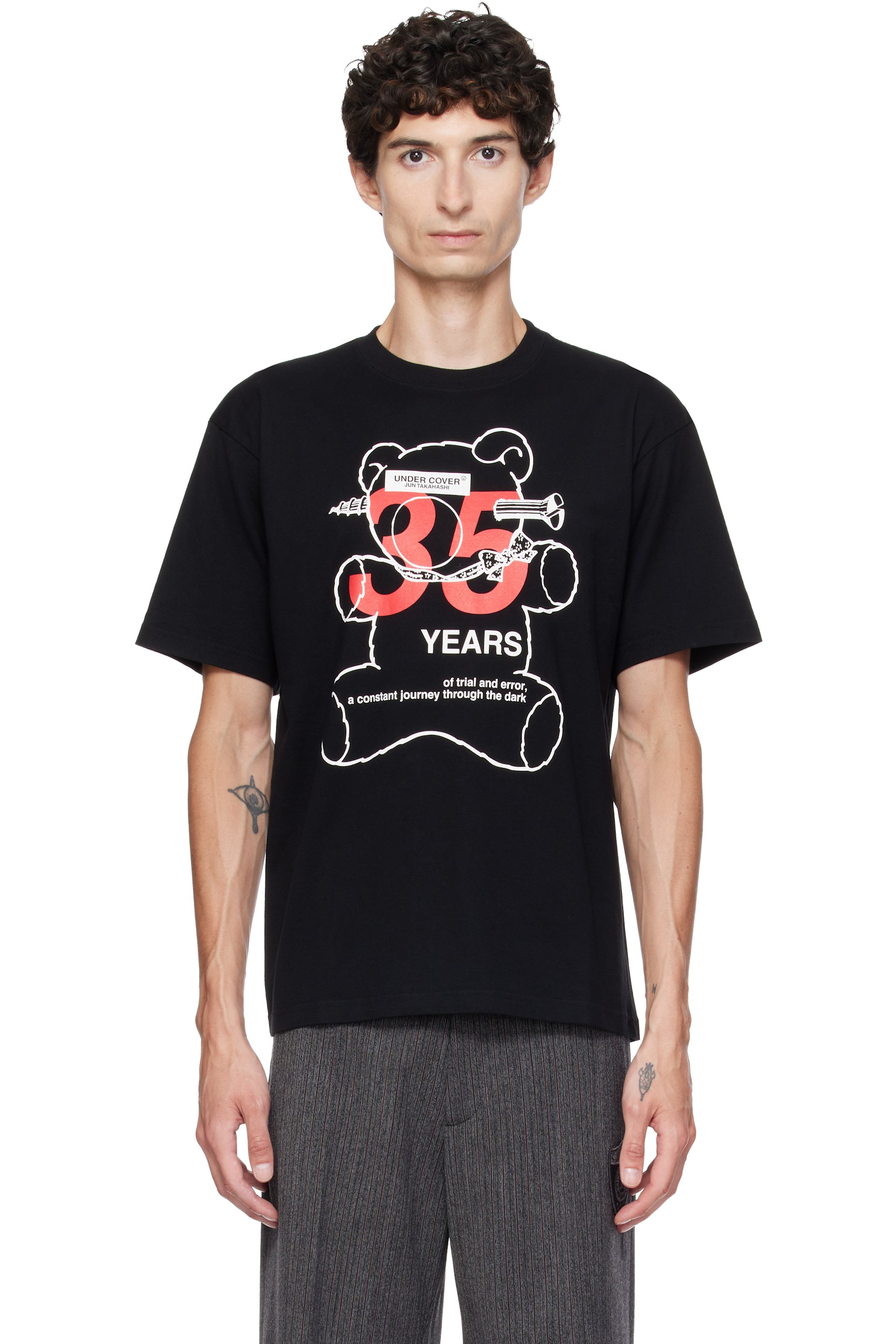 UNDERCOVER - Black UC2F3801 '35 Years' T-shirt