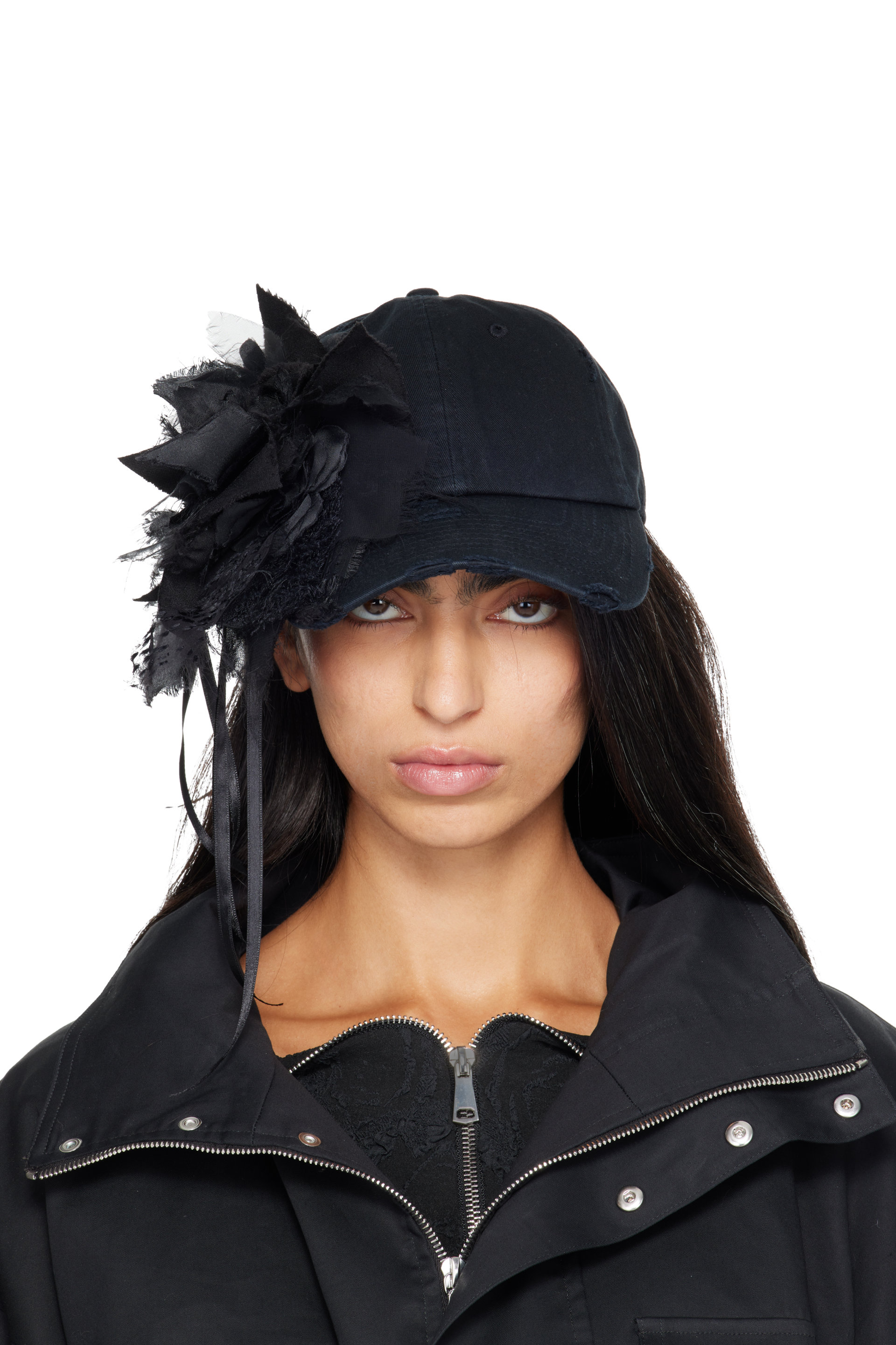Petra Fagerstrom - Black Flower Cap