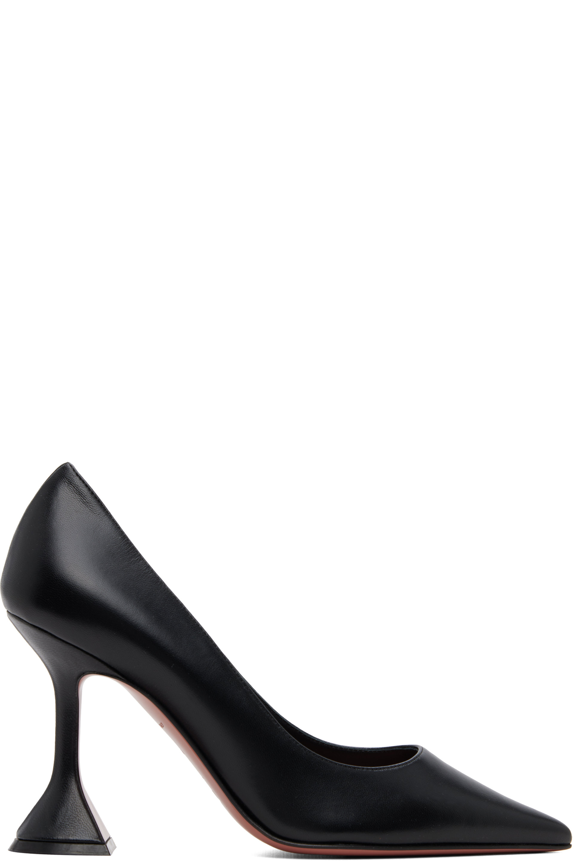 Amina Muaddi - Chaussures à talon Ami 95 noires