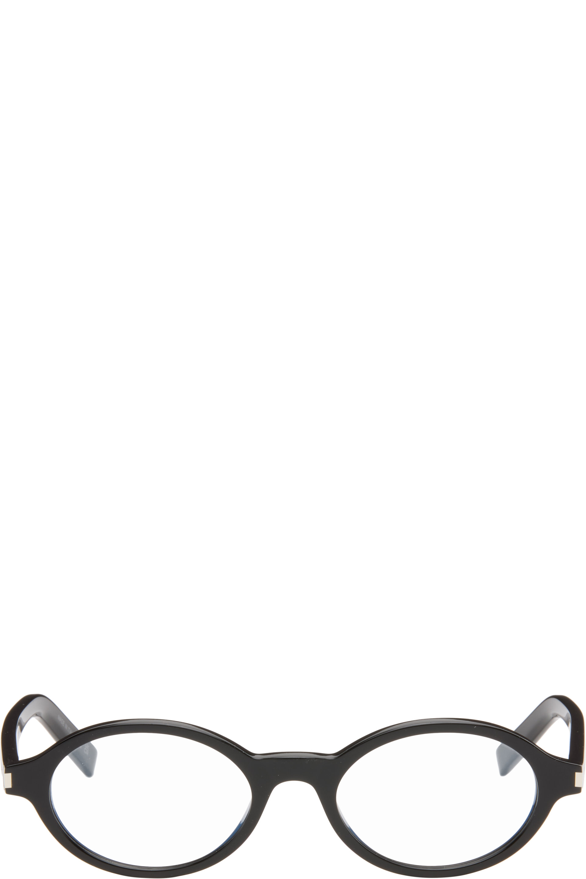 Saint Laurent - Black SL 751 Jeanne Round Oval Glasses
