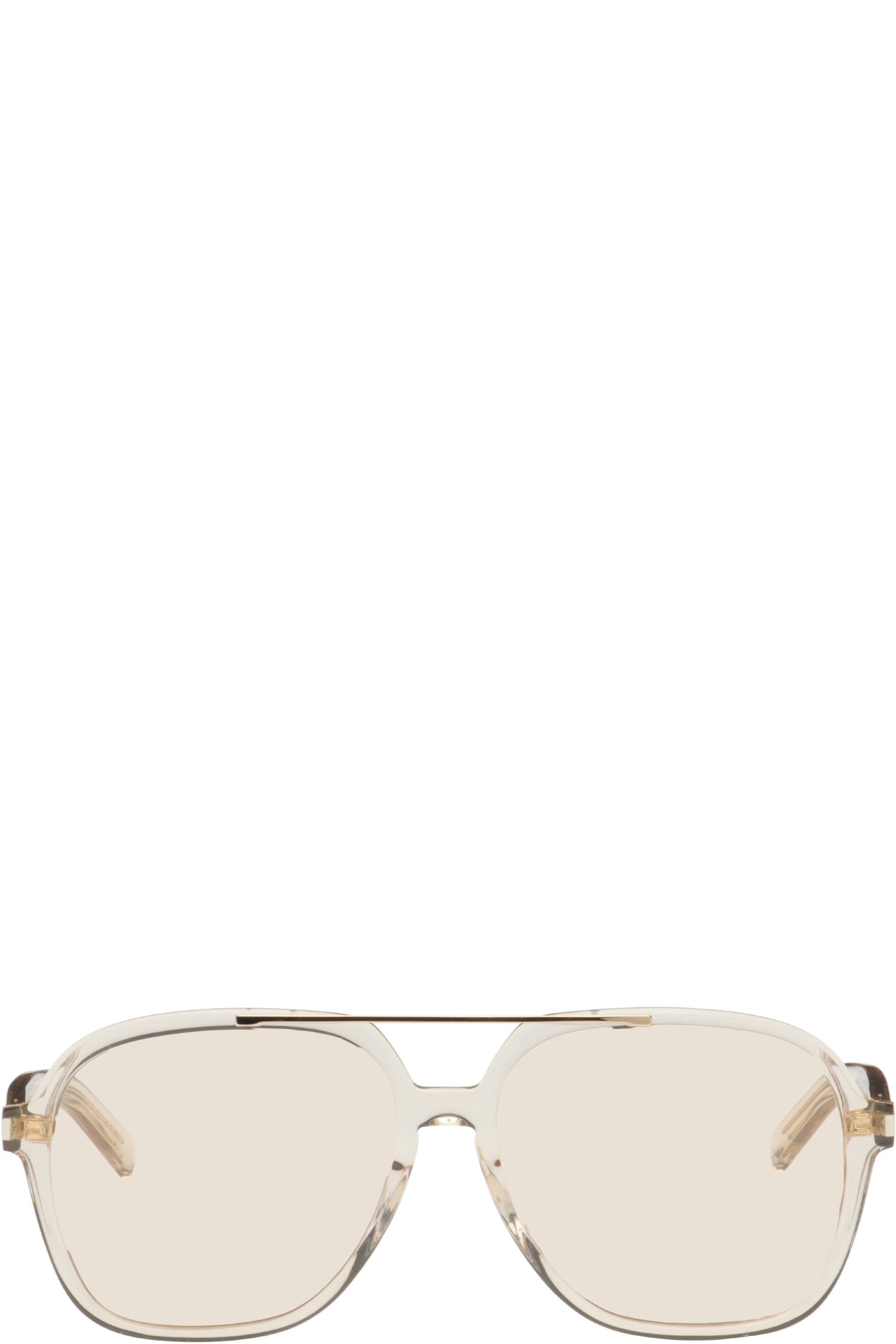 Saint Laurent - Beige SL 545 Sunglasses