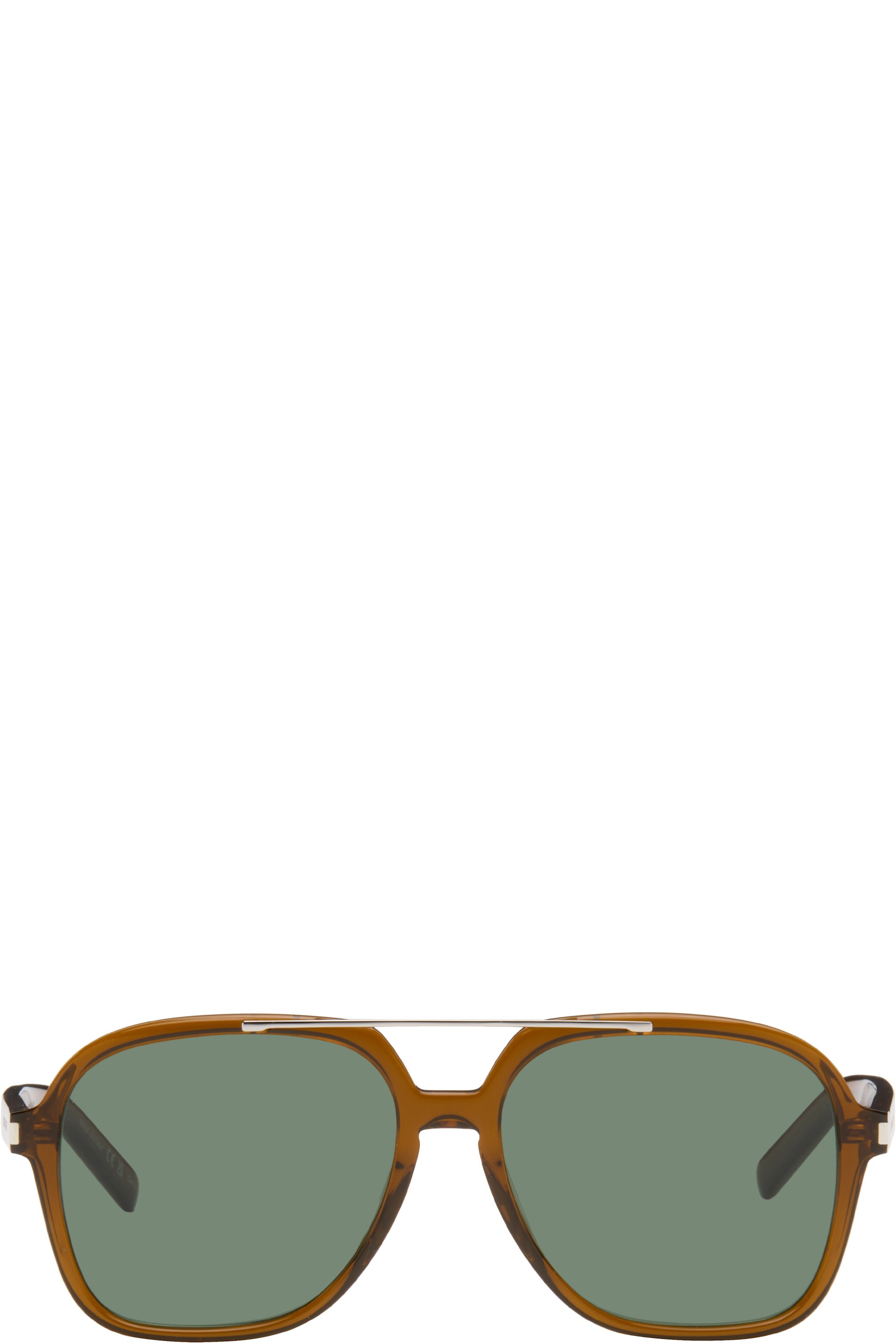 Saint Laurent - Lunettes de soleil SL 545 brunes