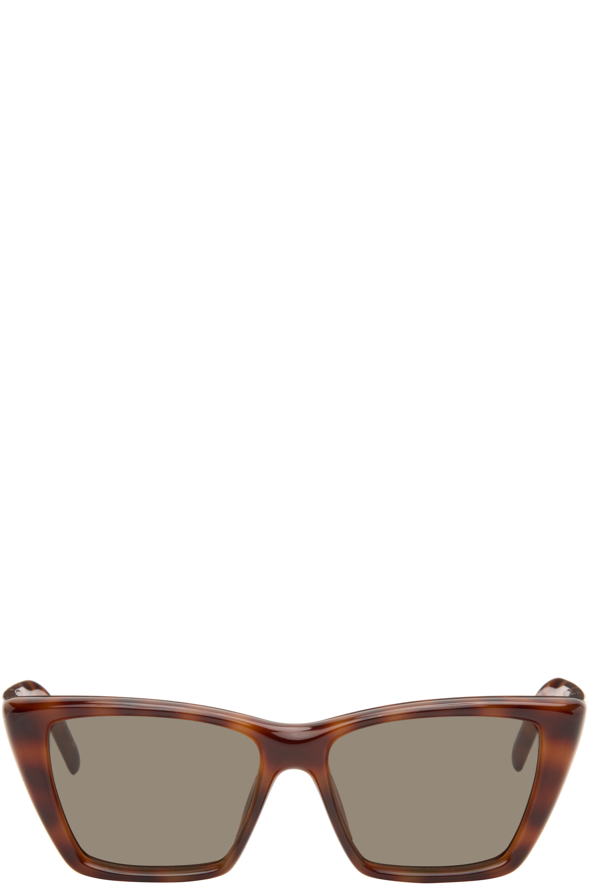 Saint Laurent - Brown SL 276 Mica Plump Sunglasses