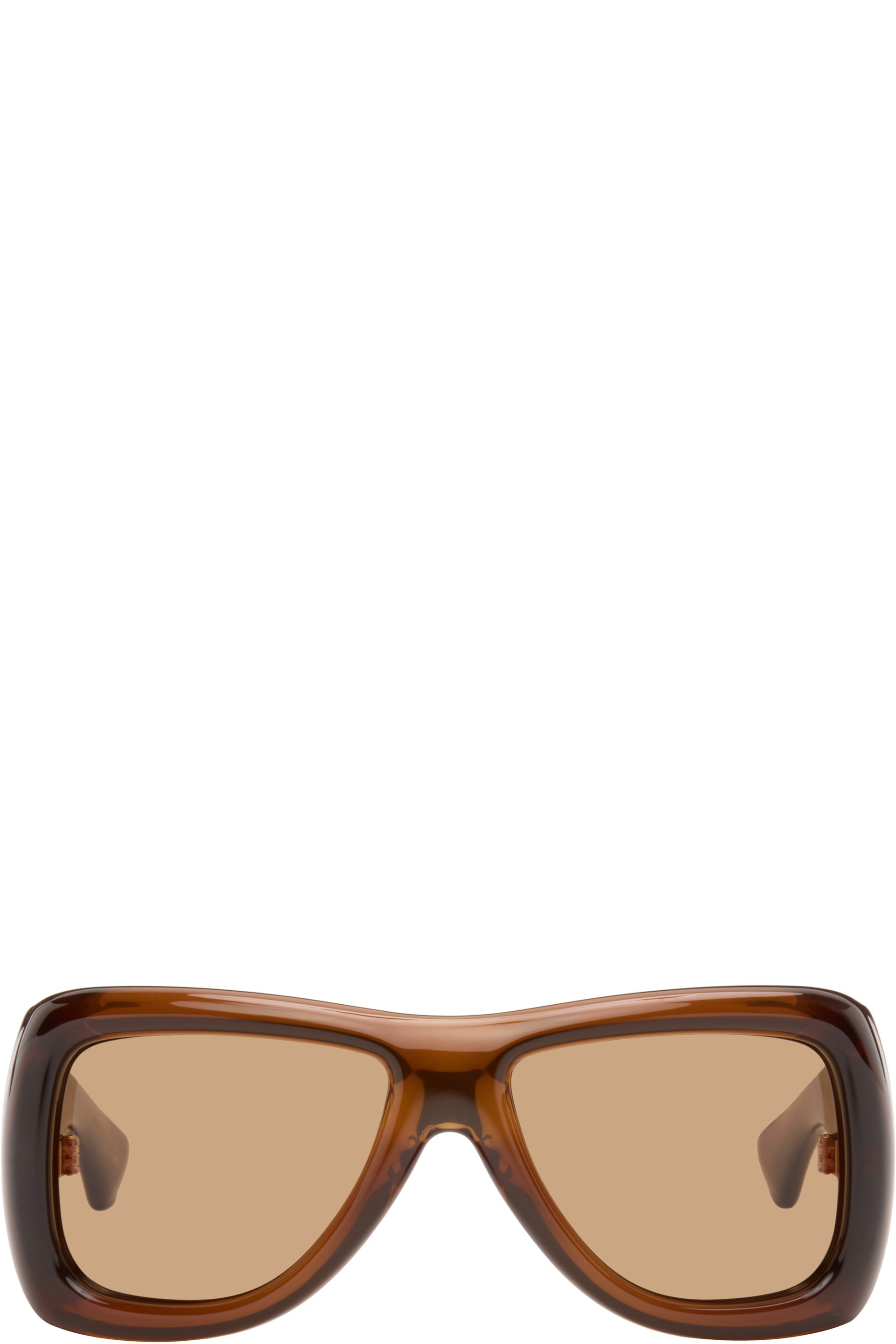 Saint Laurent - Lunettes de soleil SL 902 Howl brunes