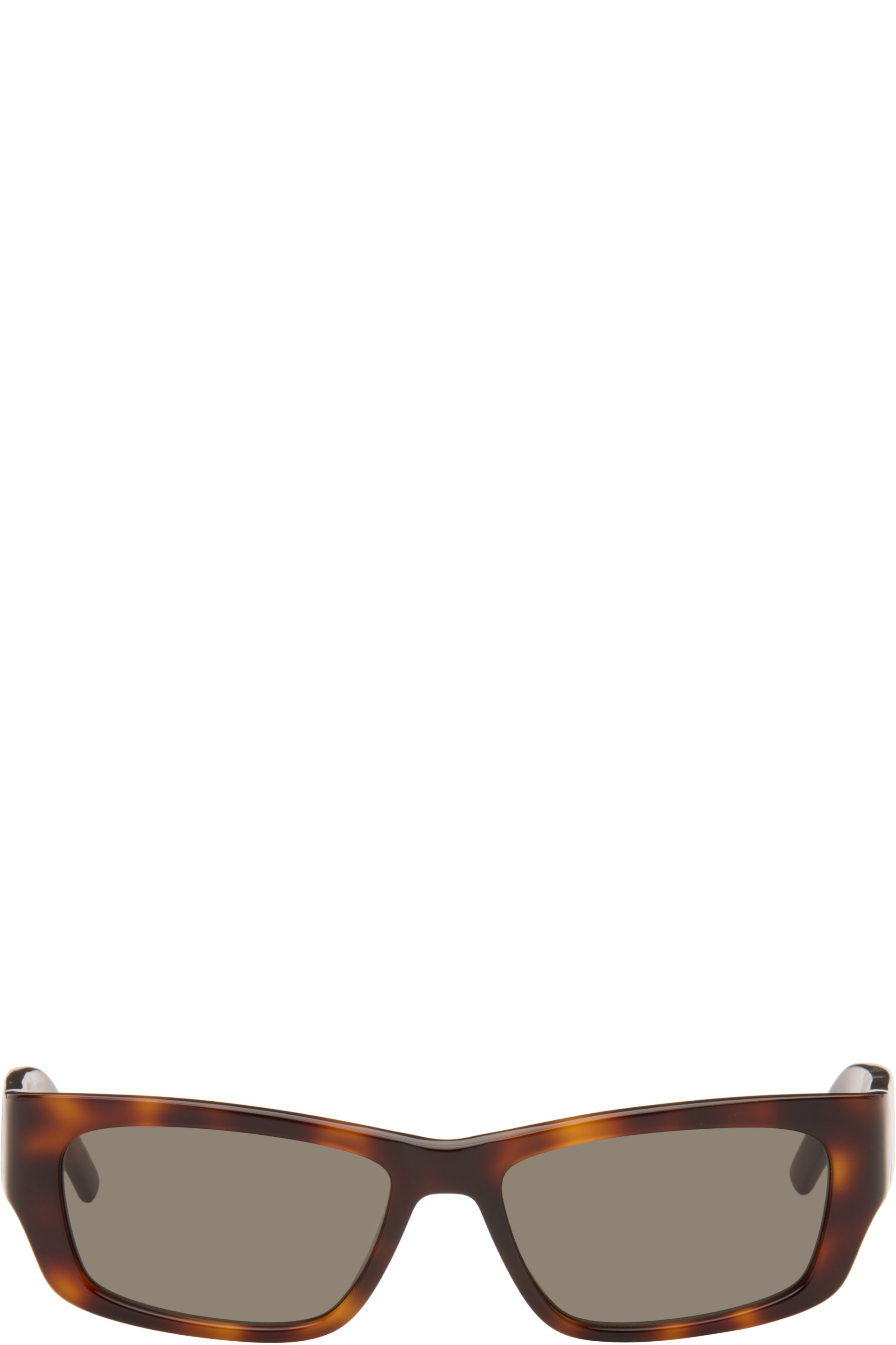 Saint Laurent - 棕色 SL M182 Jazz 太阳镜