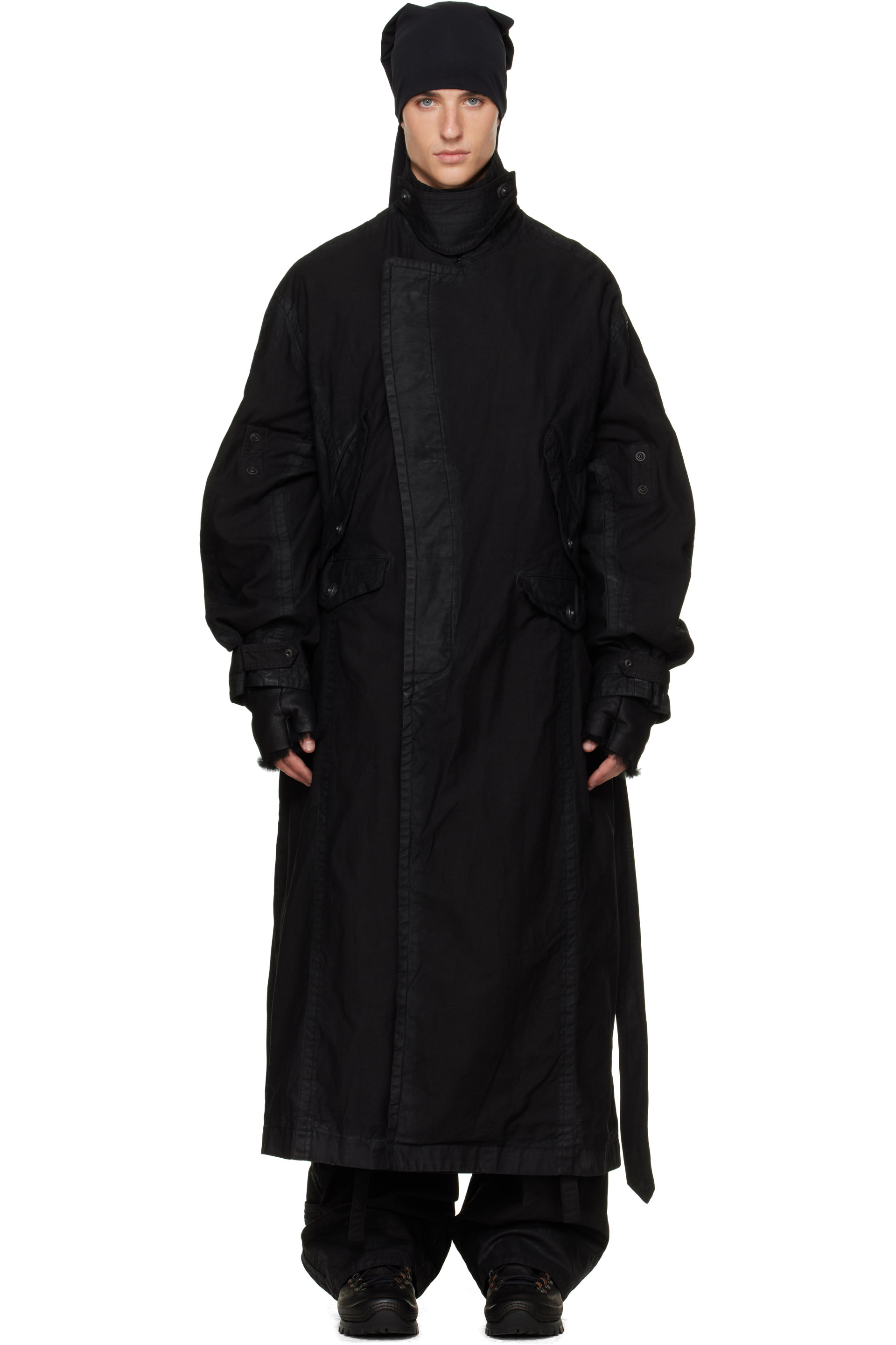 Julius - Manteau Deckard noir
