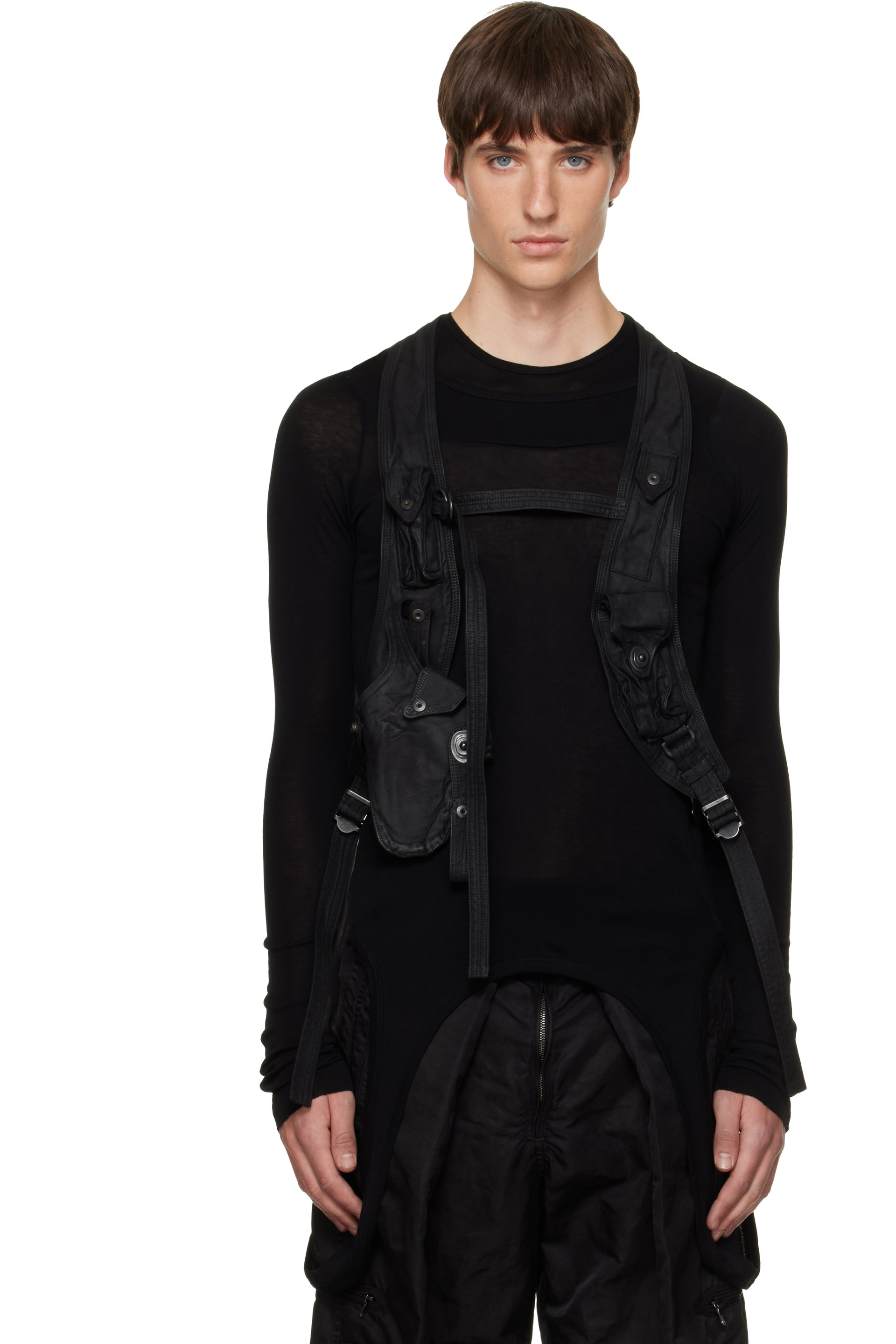 Julius - Veste de style étui à pistolet noire