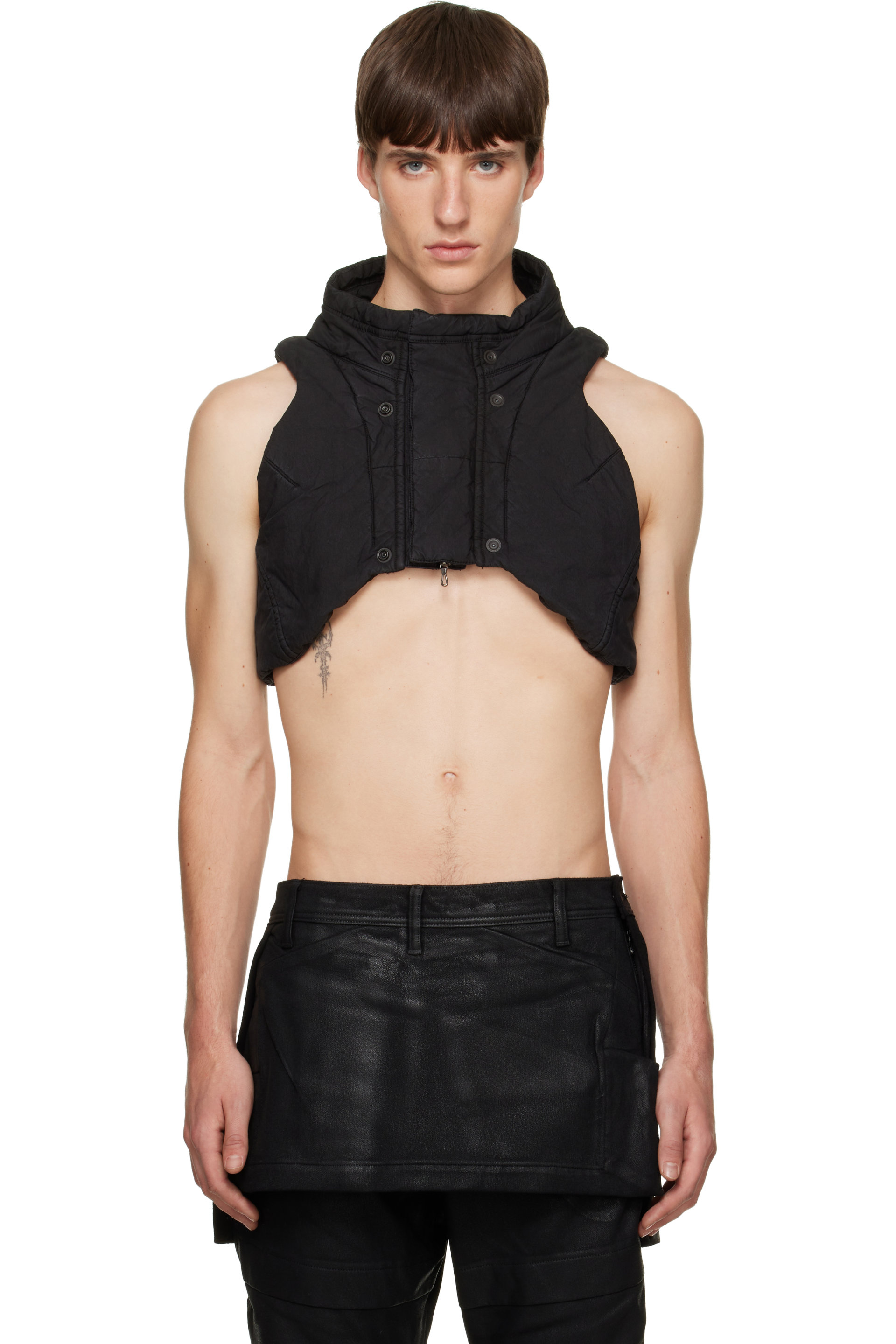 Julius - Black Droid Vest