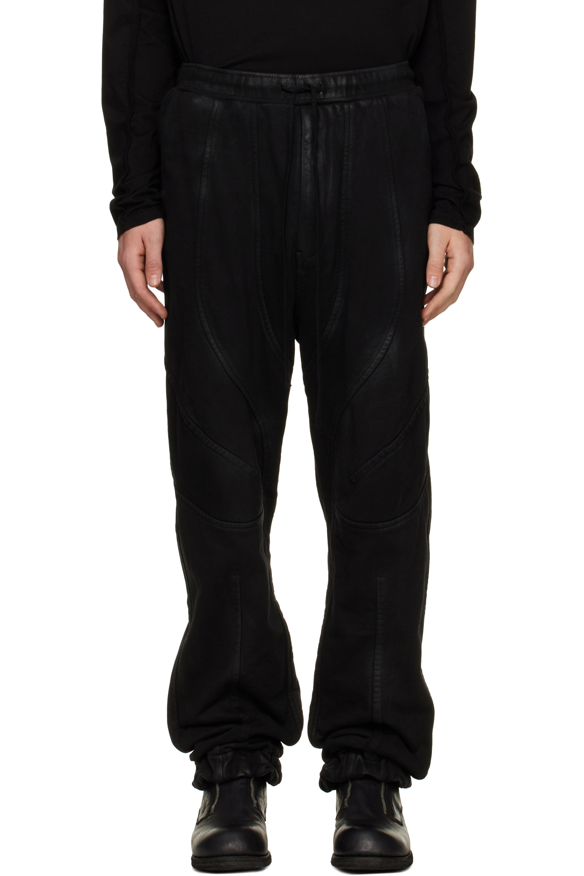Julius - Black Unchain Jogger Pants