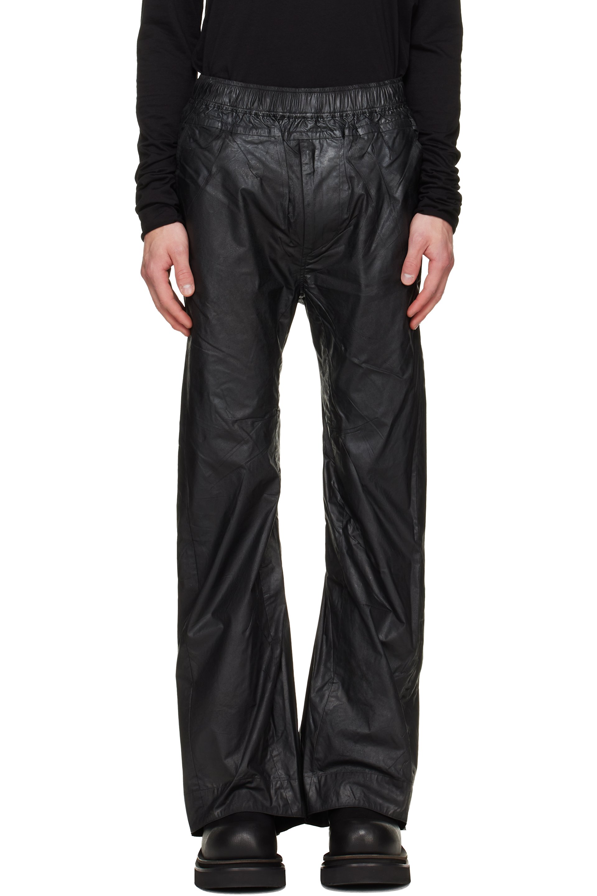 Julius - Black Jet Trousers