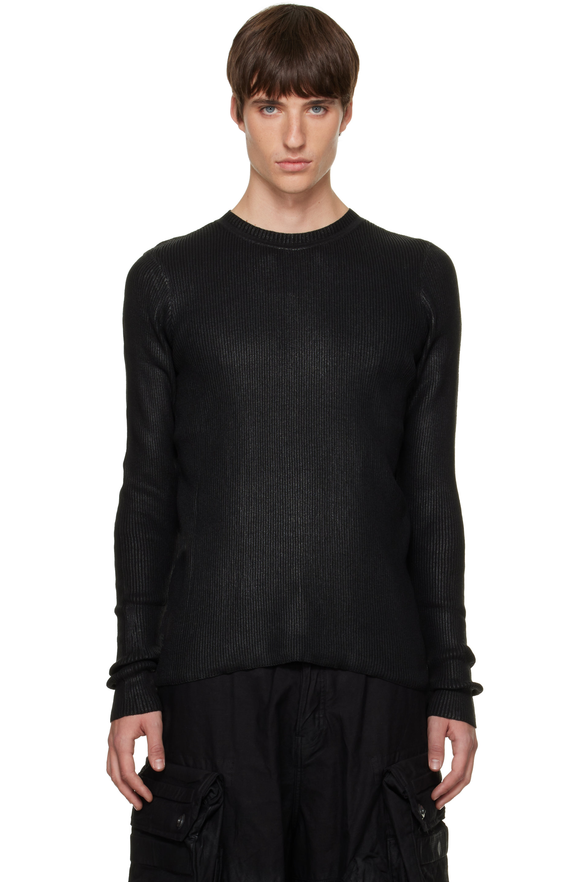 Julius - Black Skinny Sweater