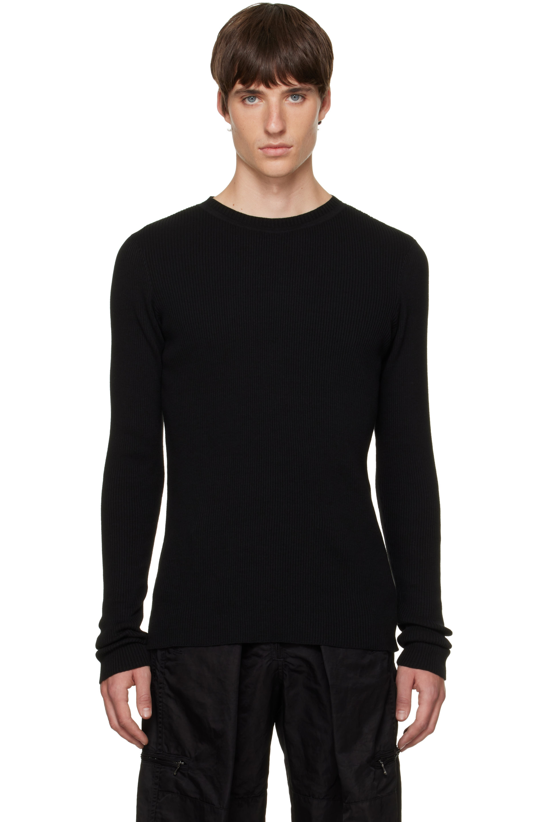 Julius - Black Skinny Sweater