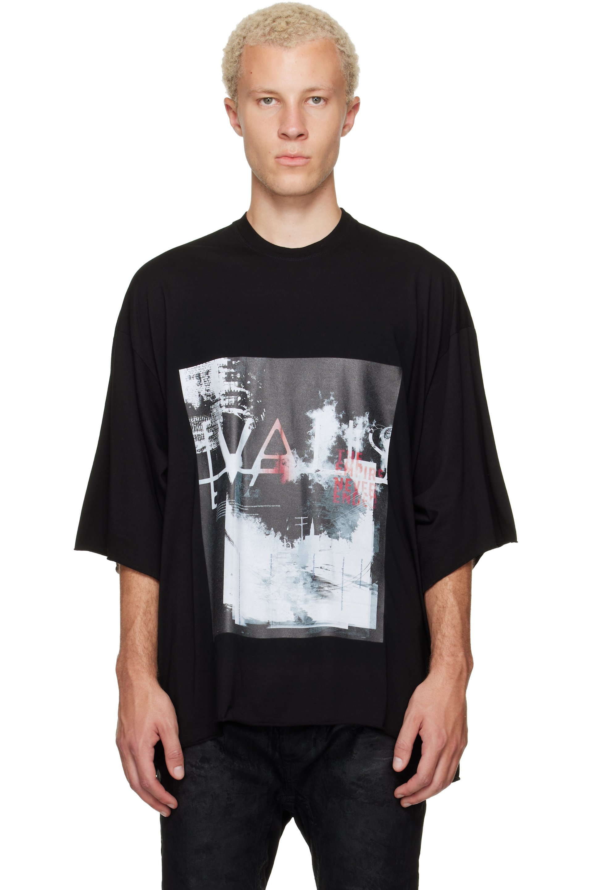 Julius - T-shirt 'Valis' noir