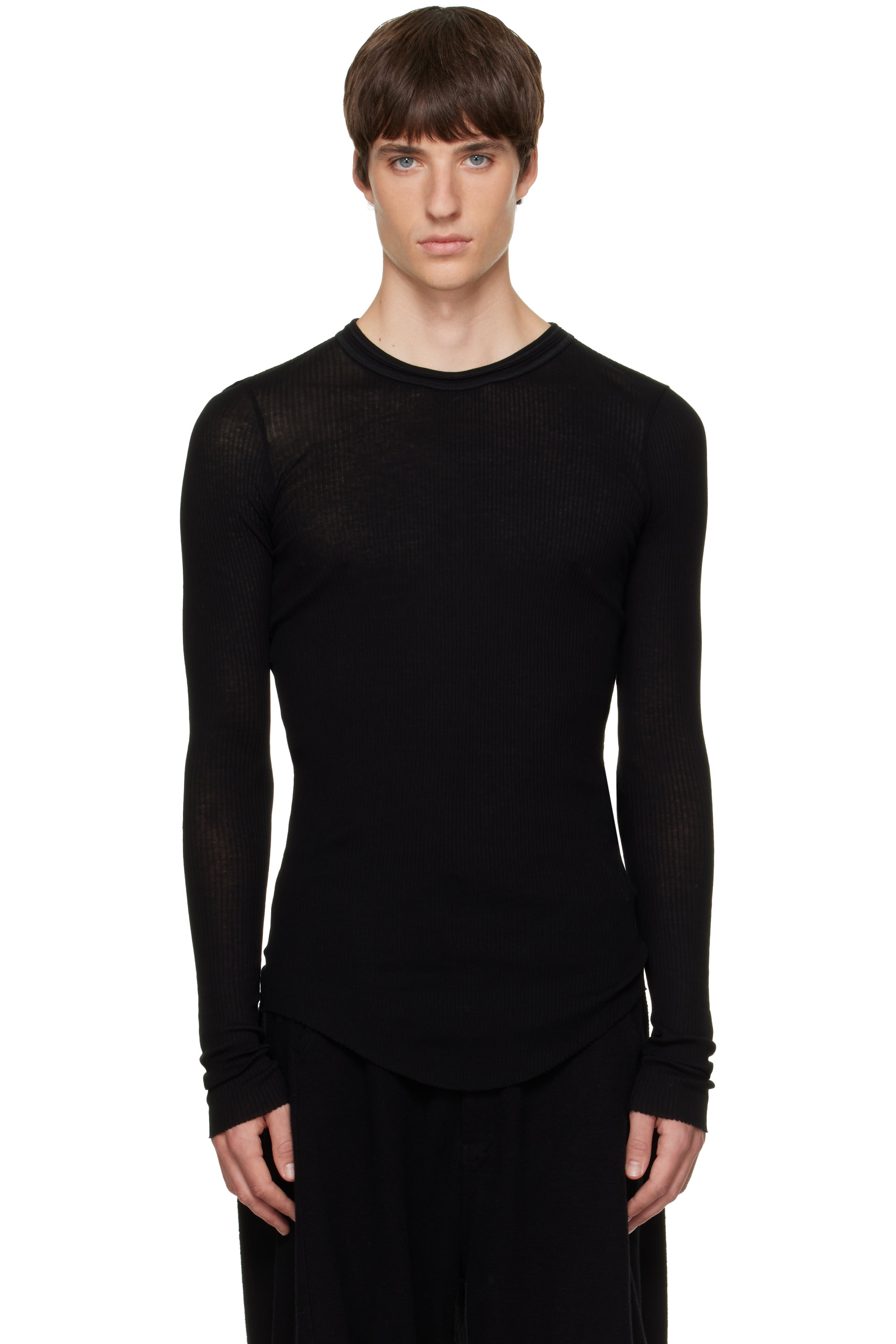 Julius - Black Skinny T-shirt