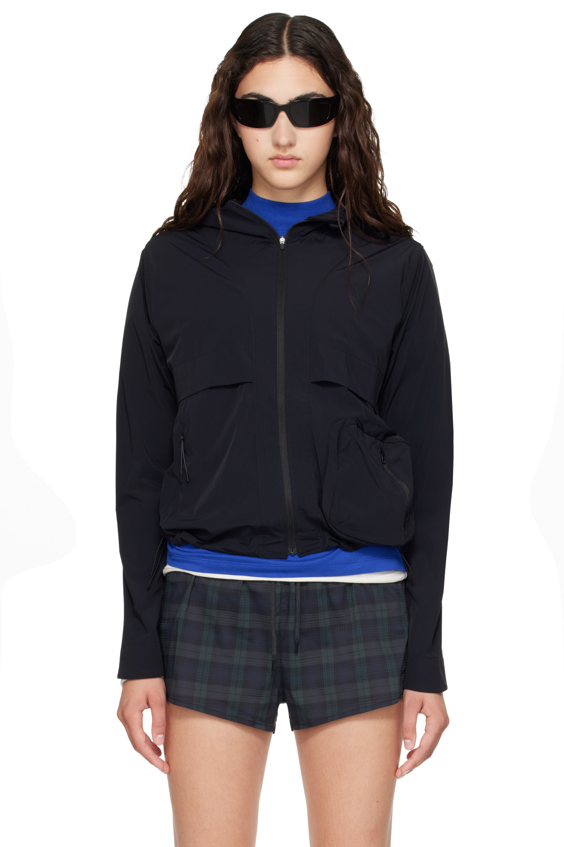 Literary Sport - Black Adrienne Running Jacket