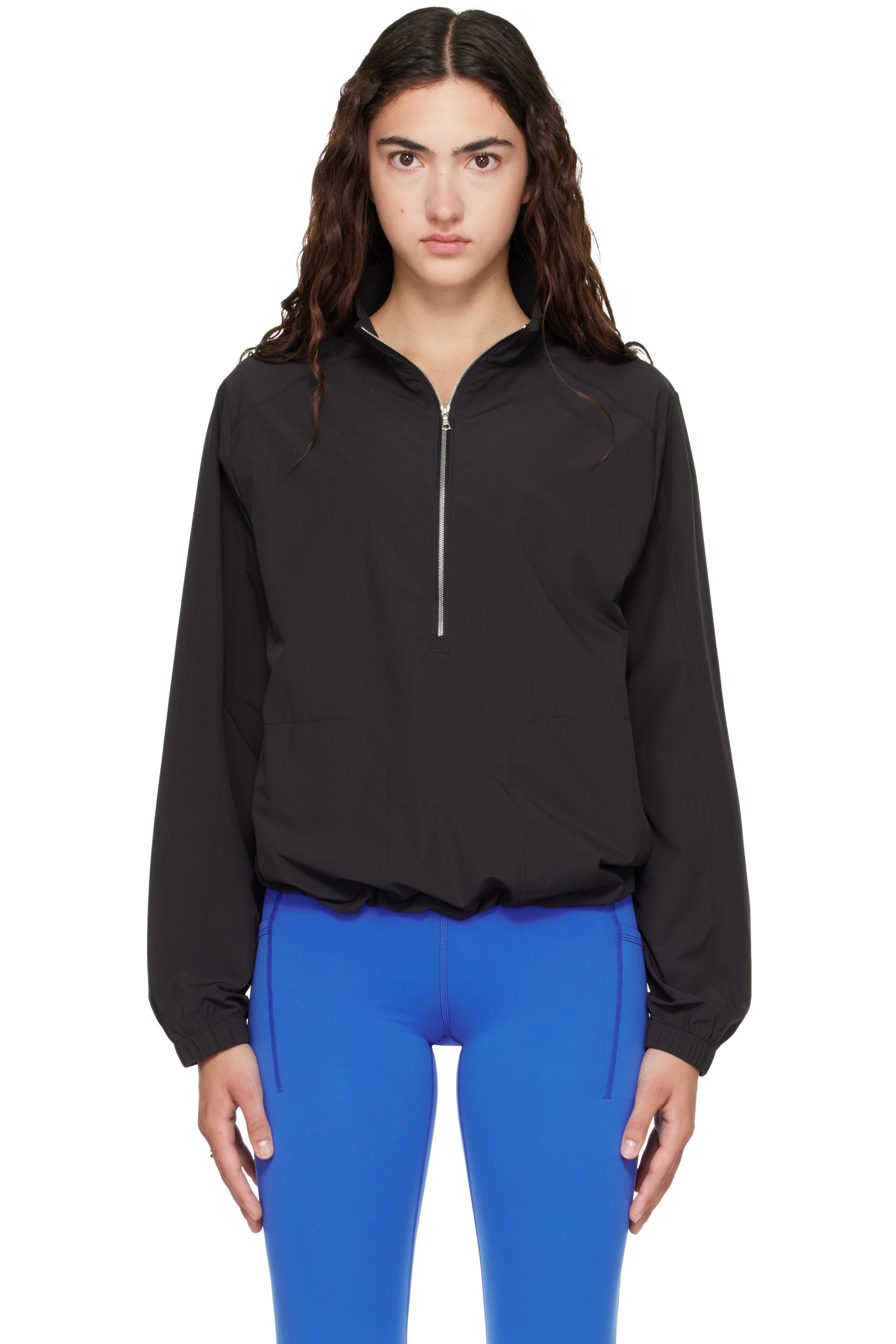 Literary Sport - Black Virginia Half Zip Jacket