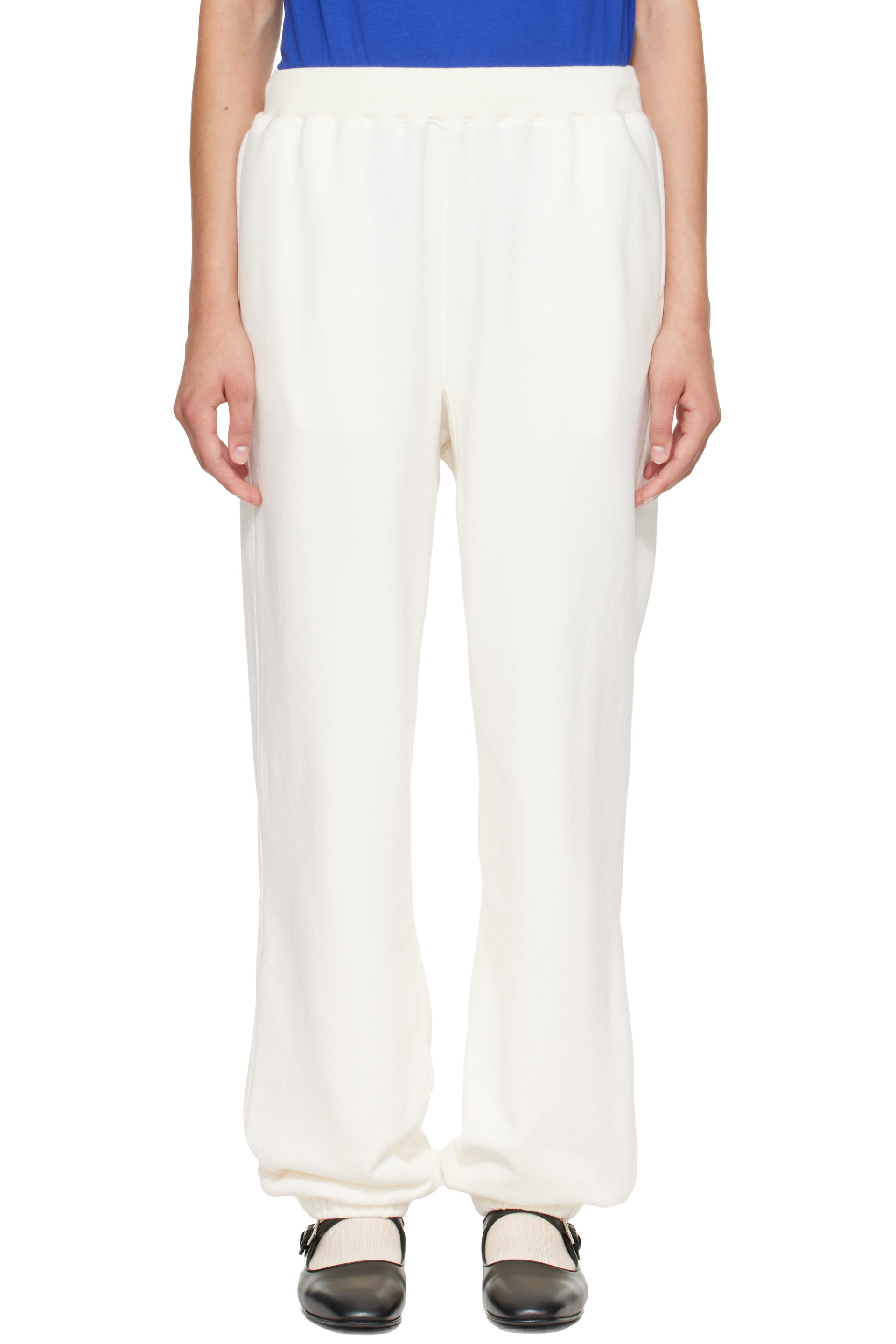 Literary Sport - Pantalon de survêtement Keri blanc cassé