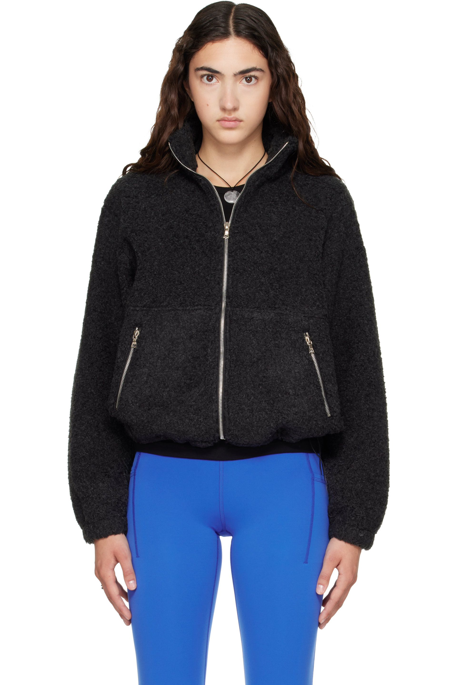 Literary Sport - Gray Grace Fleece Jacket