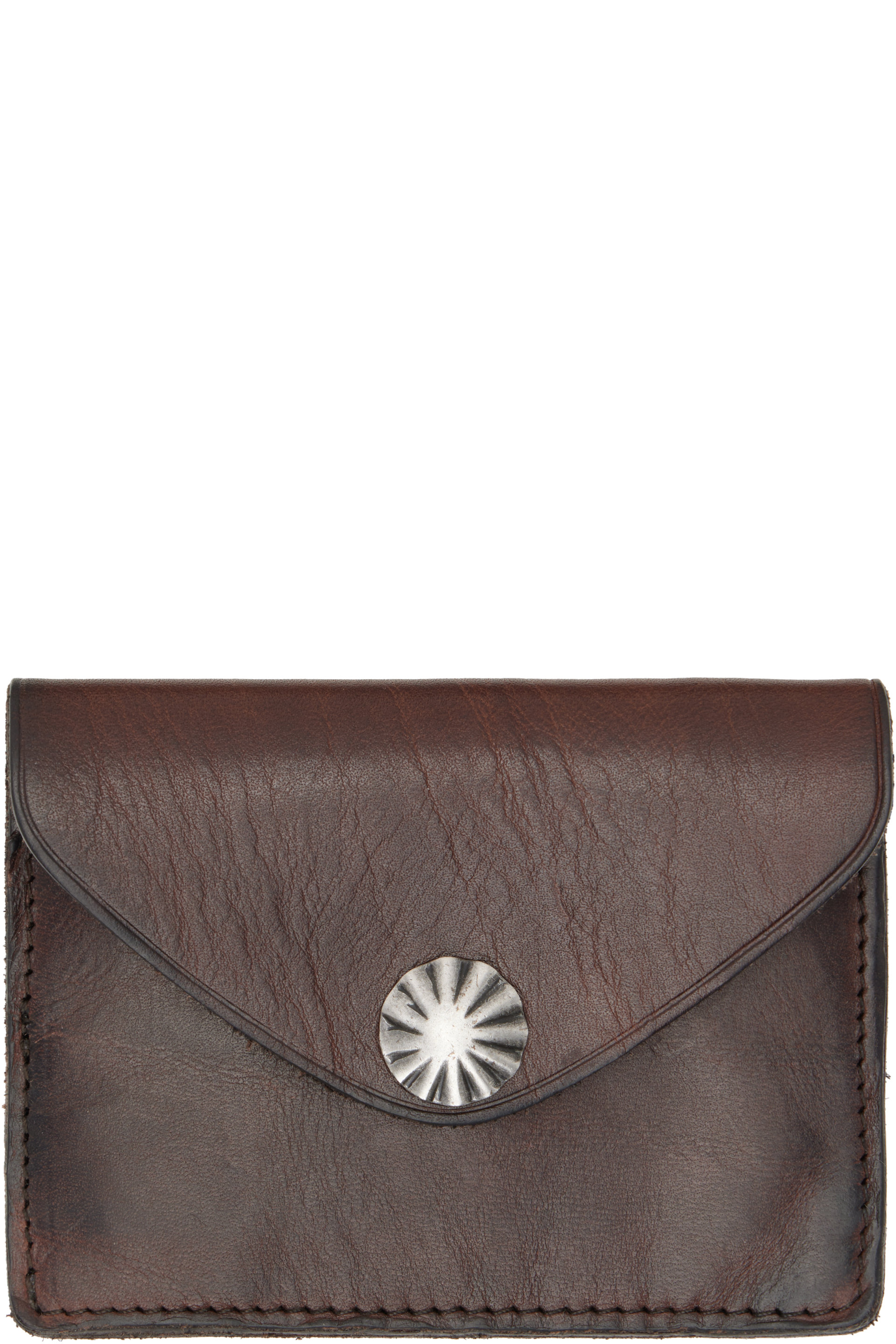 RRL - Brown Leather Card Holder