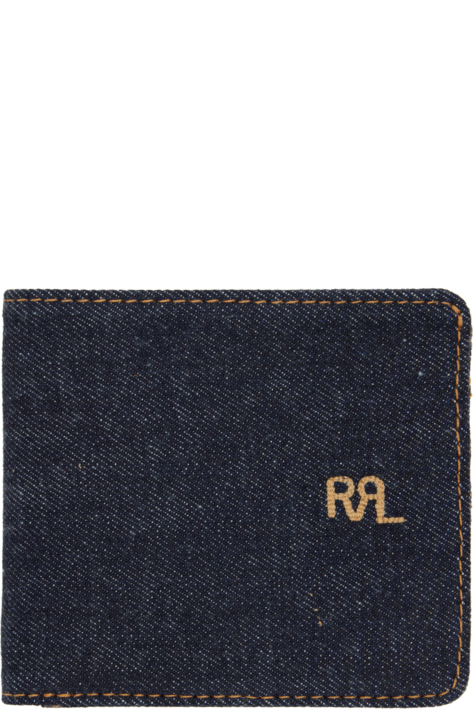 RRL - Indigo Denim Billfold Wallet