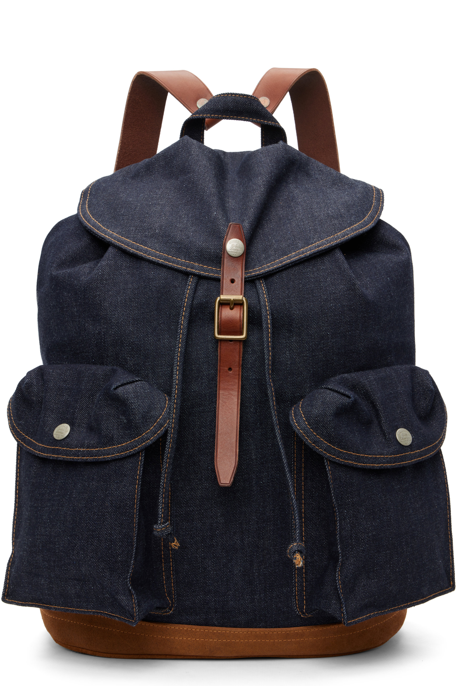 RRL - Indigo Denim Rucksack Backpack