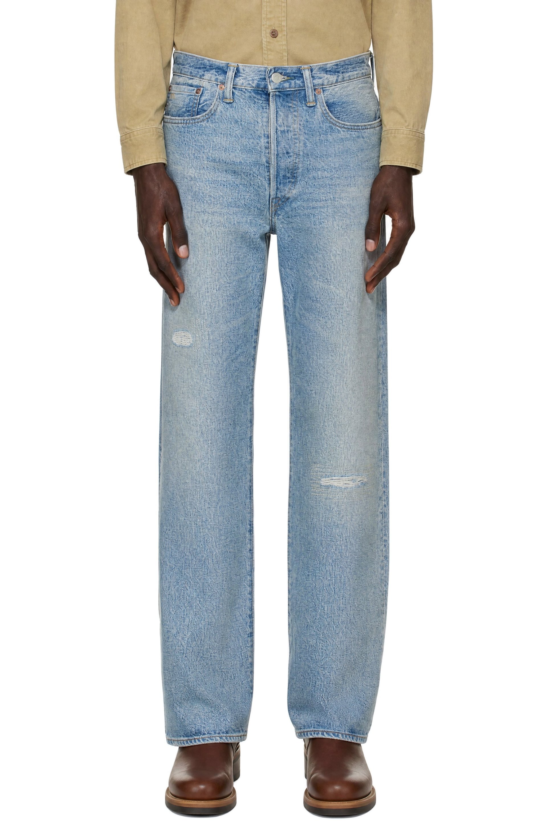 RRL - Blue Vintage 5-Pocket Jeans