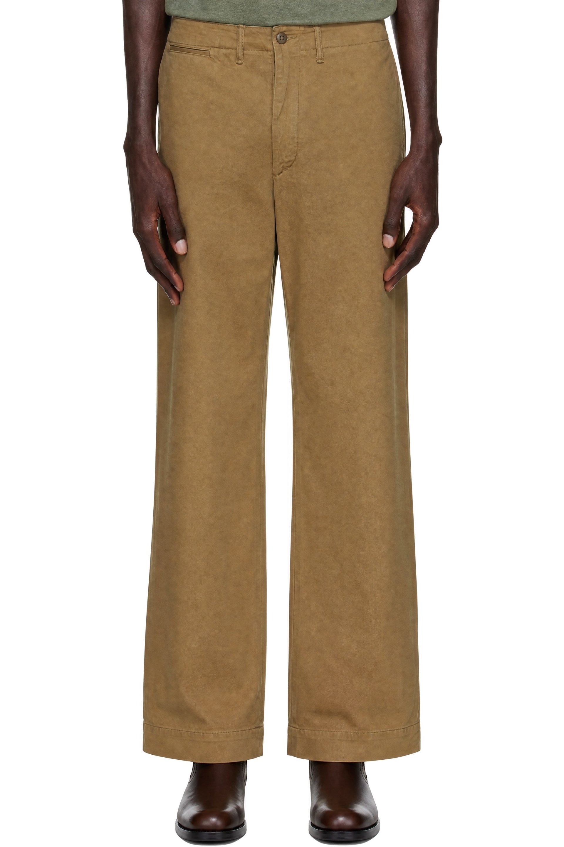RRL - Tan Chino Field Trousers