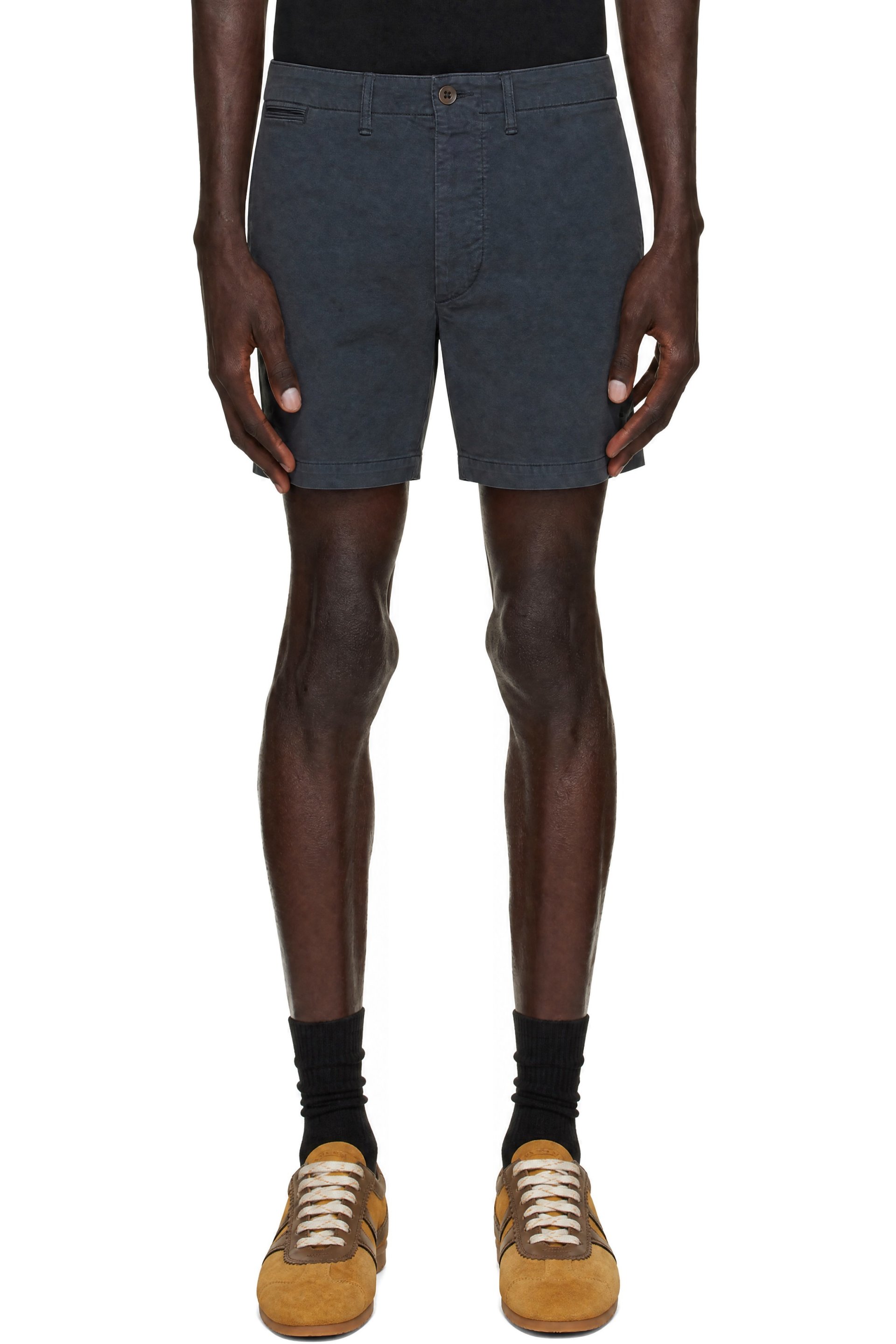 RRL - Navy Chino Officer Shorts