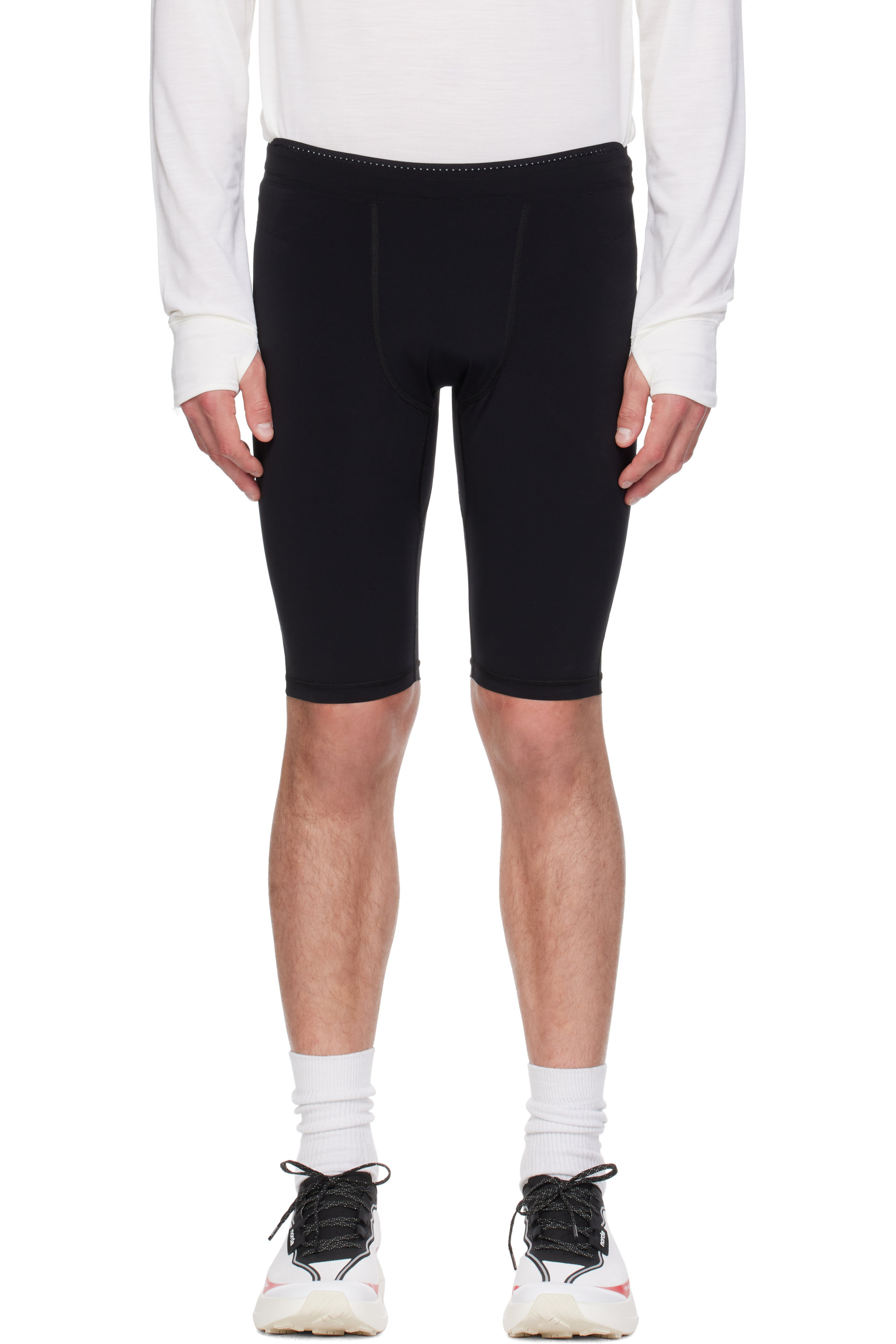 Literary Sport - Short de course Pablo noir en CORDURA
