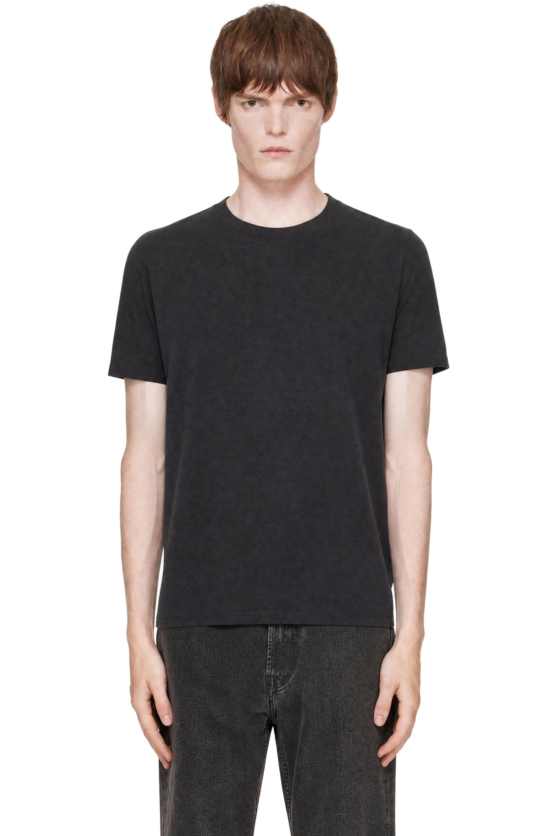 RRL - Two-Pack Black Garment-Dyed Pocket T-shirts