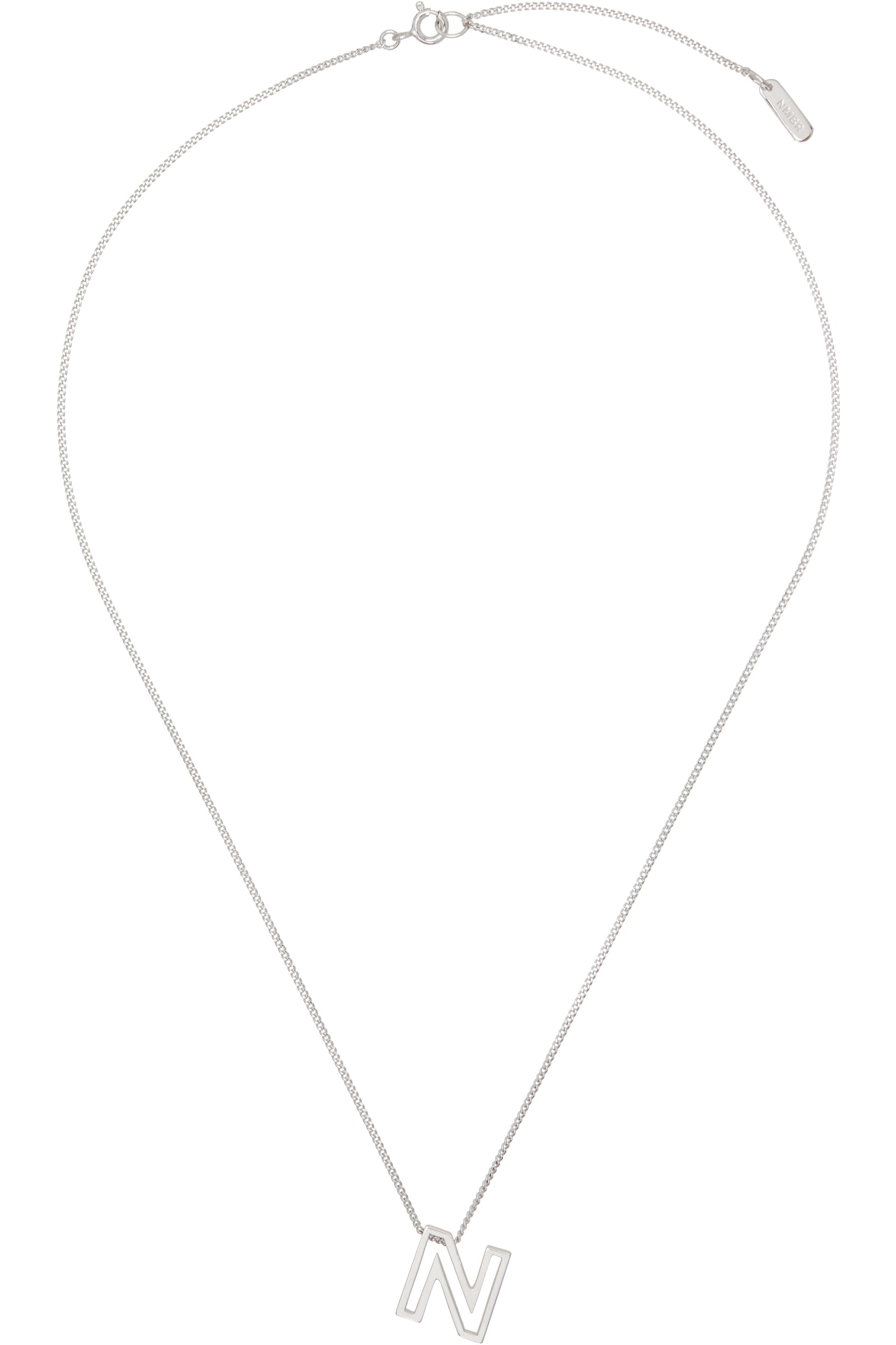 Numbering - 'N' #7700 Necklace