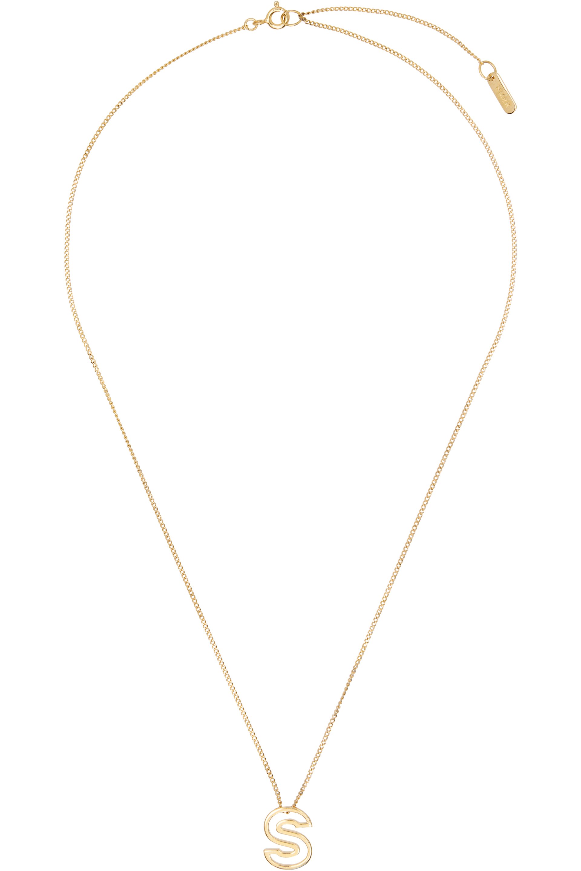 Numbering - 'S' #7700 Necklace