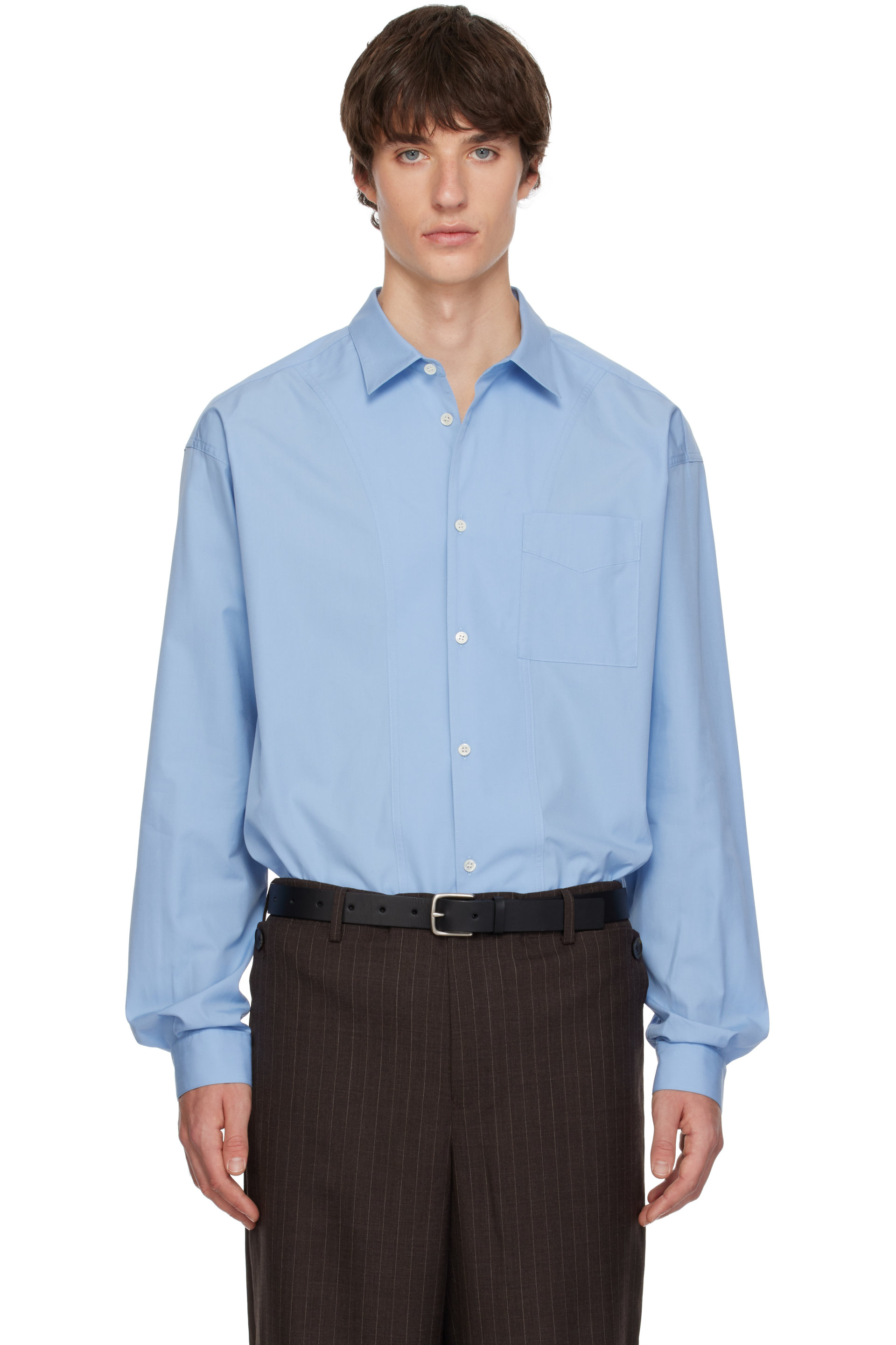SIRE - Blue Light Button-Down Shirt