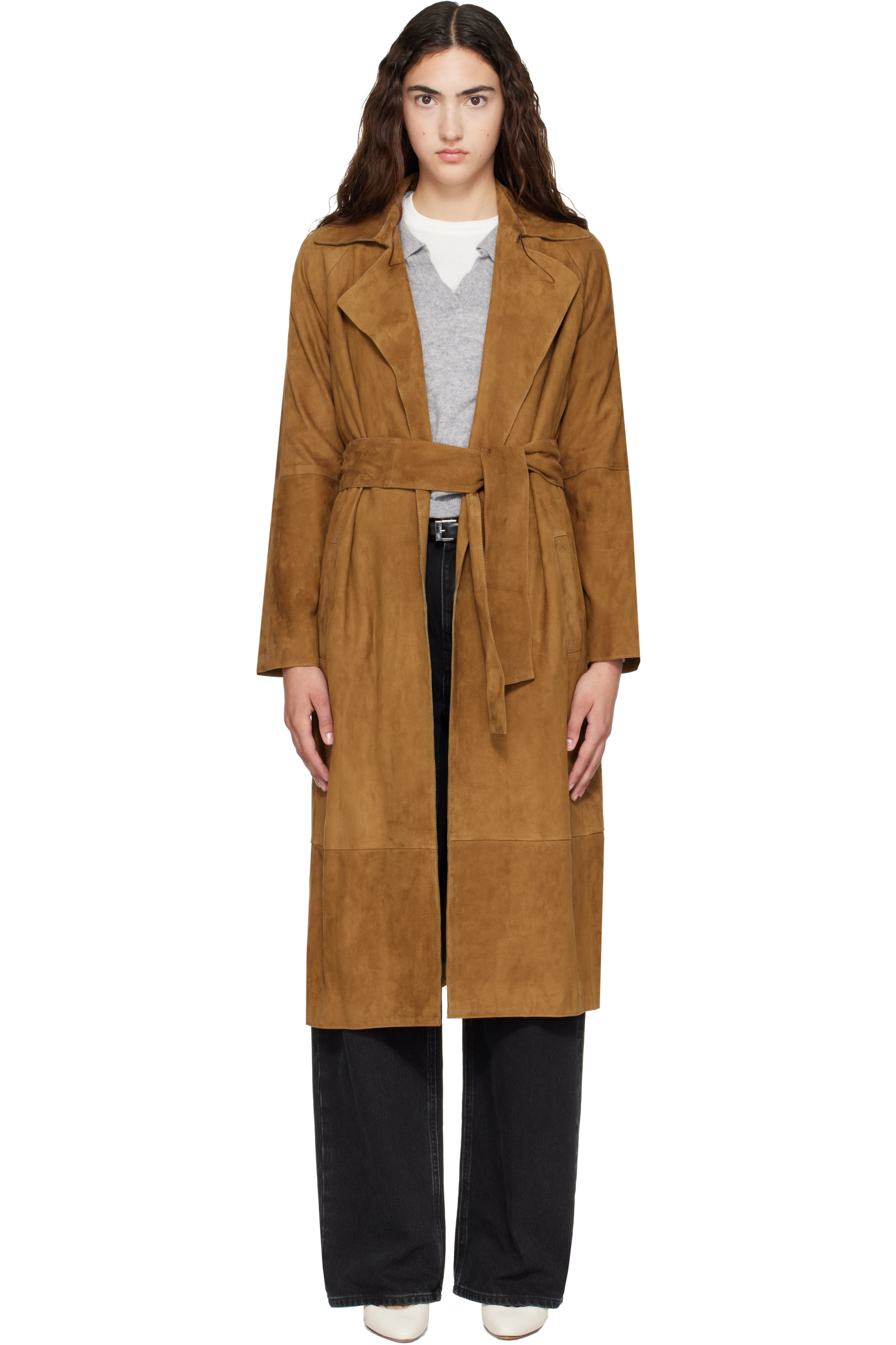 Arma - Tan Yava Suede Jacket