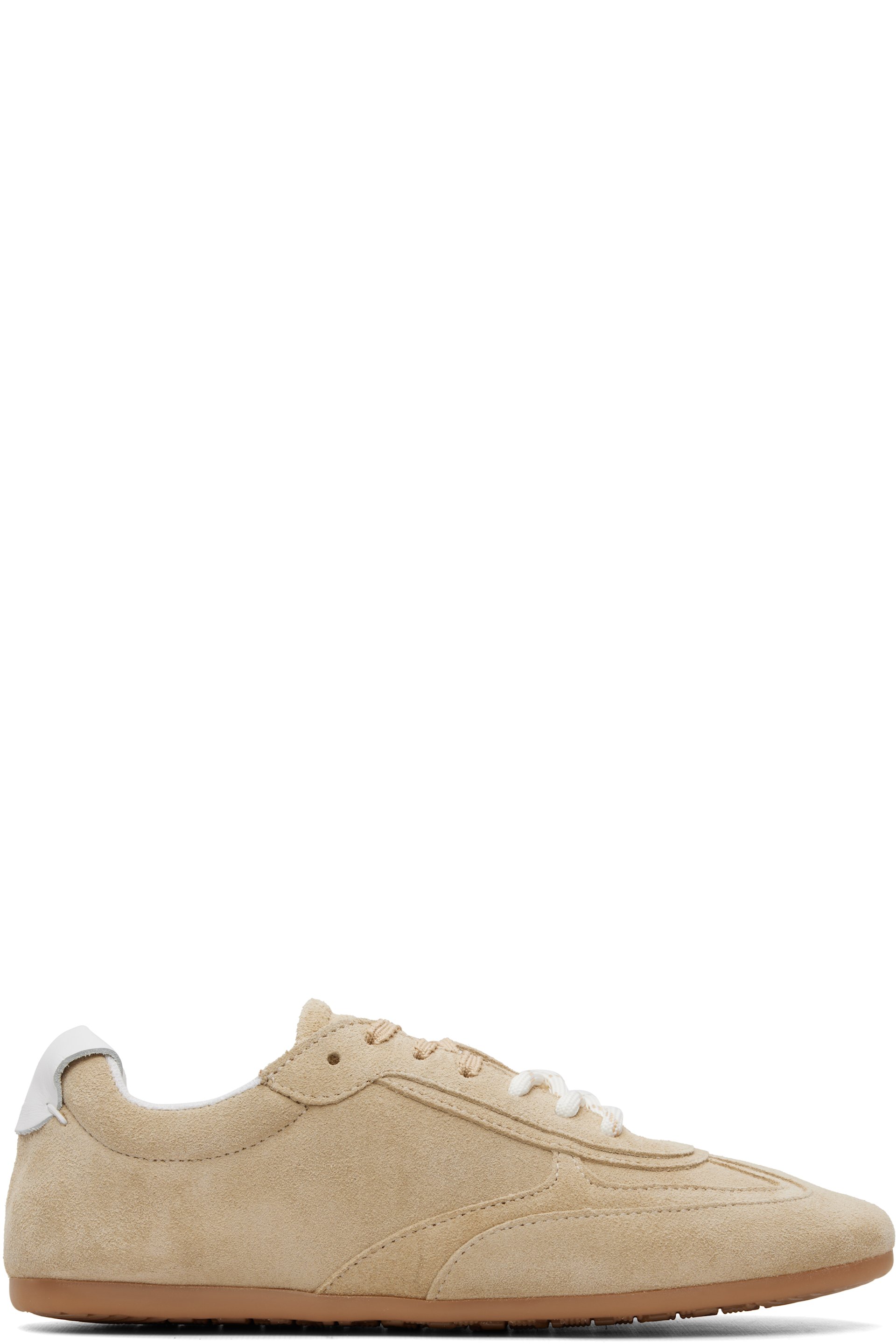 Alohas - Beige Tb.24 Suede Leather Sneakers