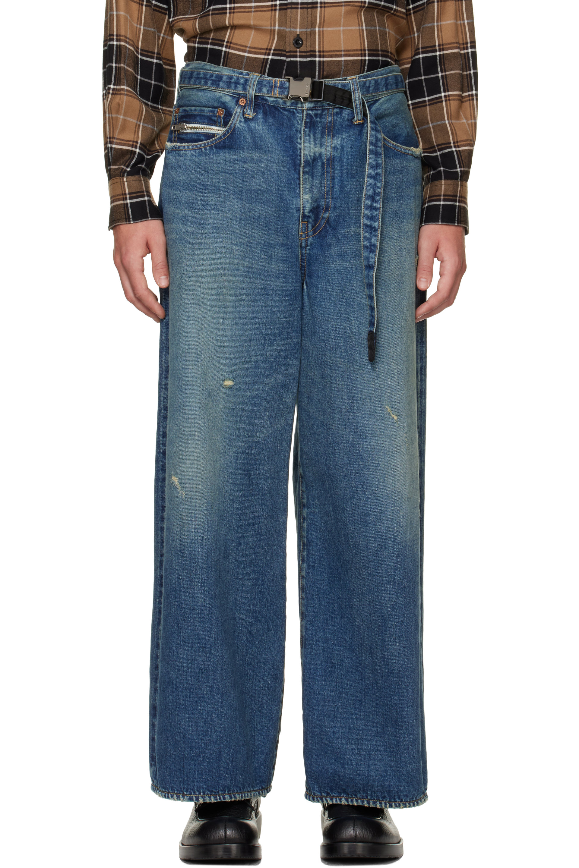 sacai - Blue BEYONDEXX Jeans