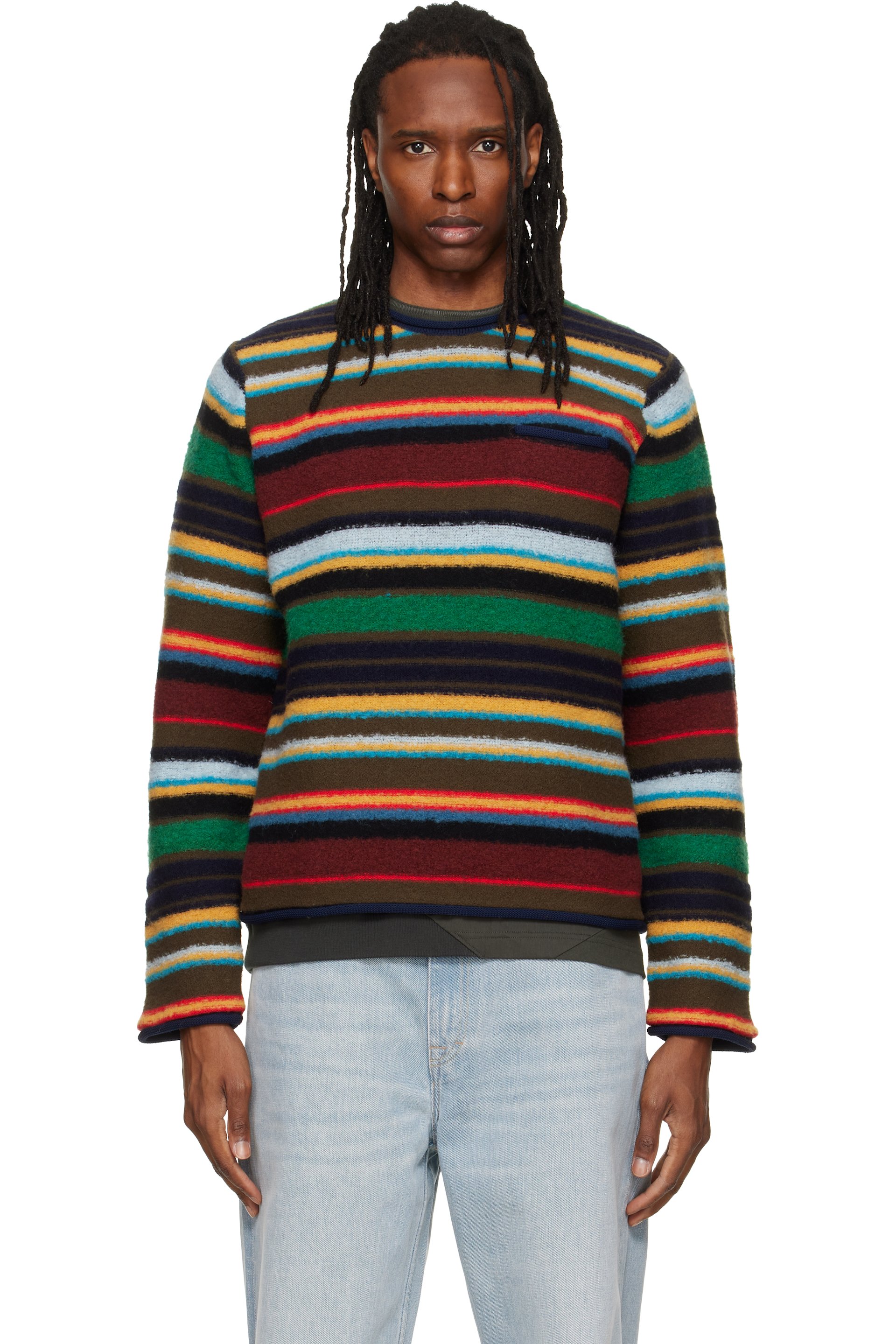 sacai - Multicolor Mix Knit Sweater