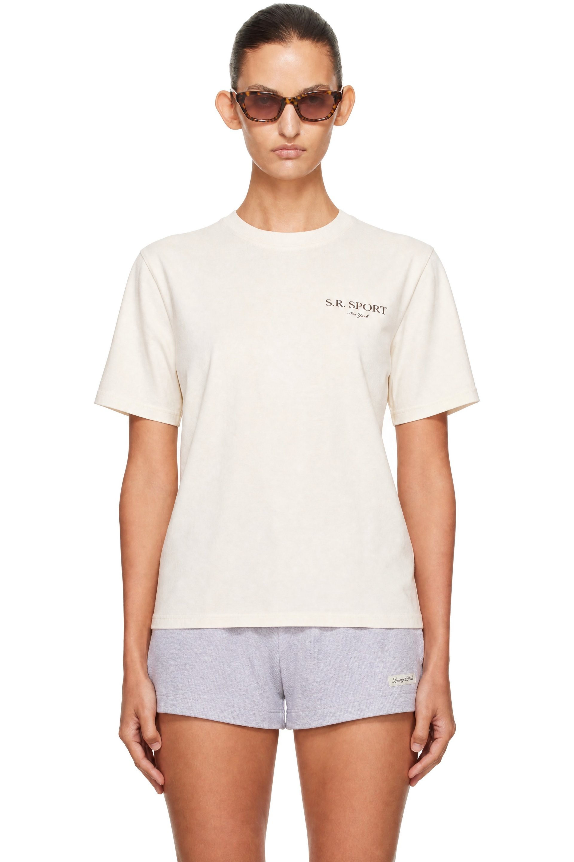 Sporty & Rich - Off-White Wimbledon T-shirt