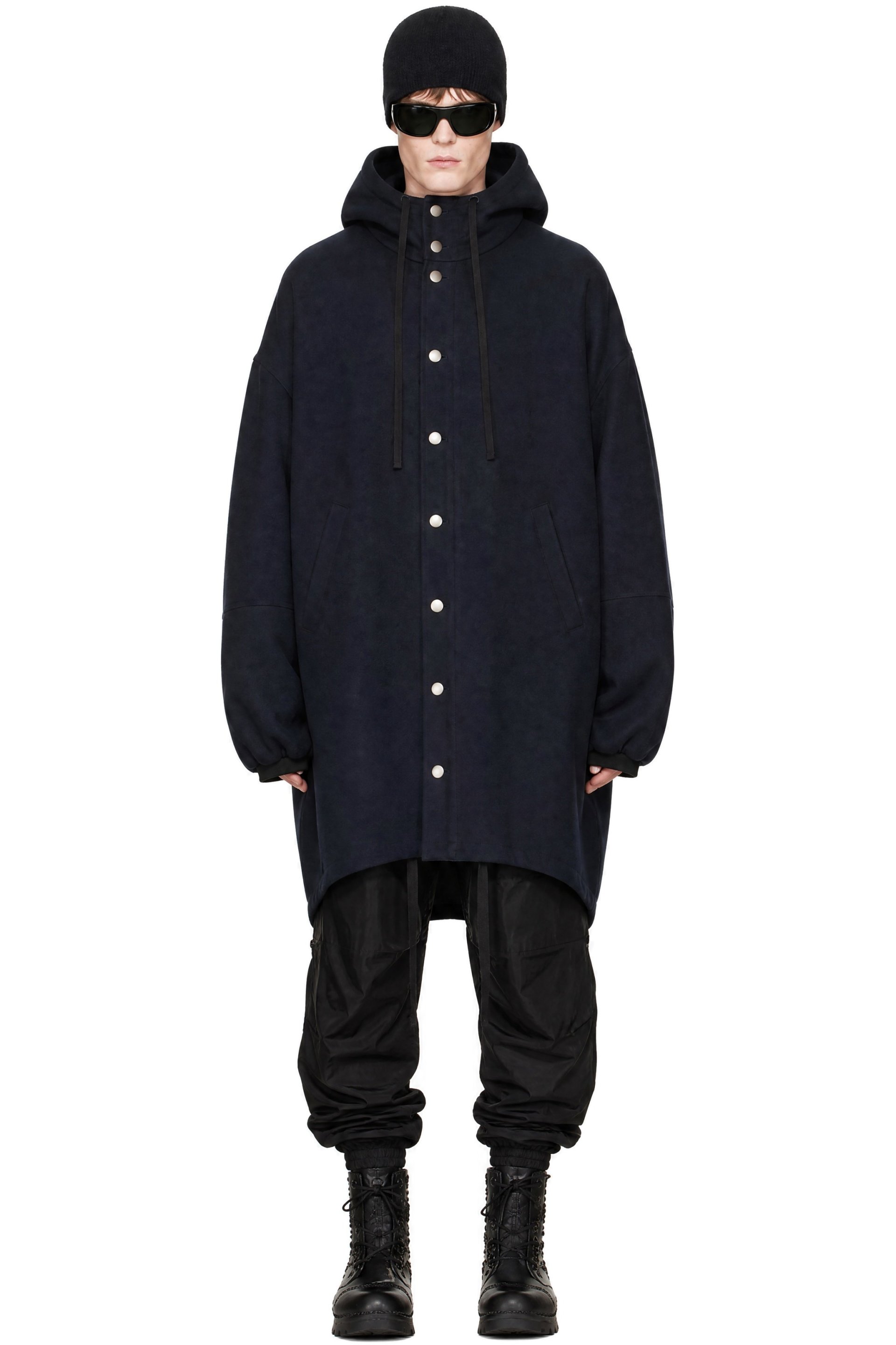 HYACYN - Parka SDOM bleu marine