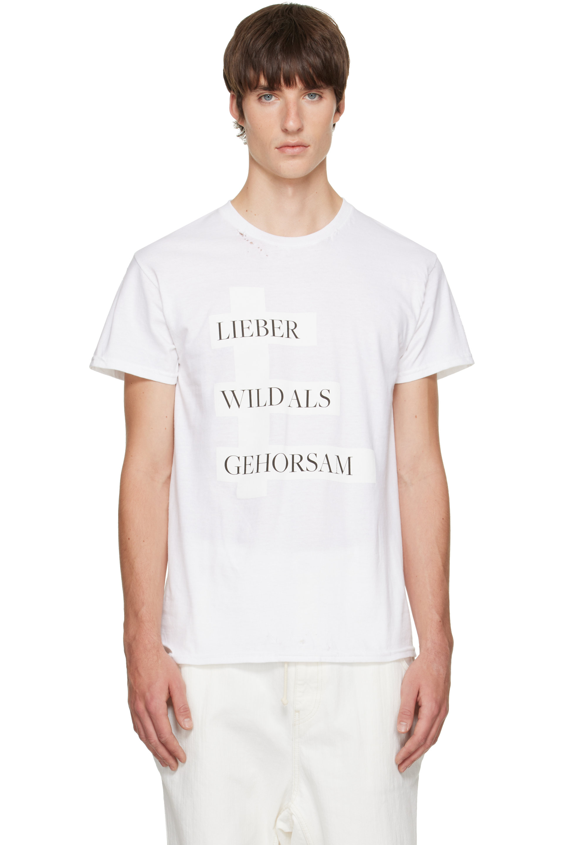 HYACYN - White 'Lieber' T-Shirt