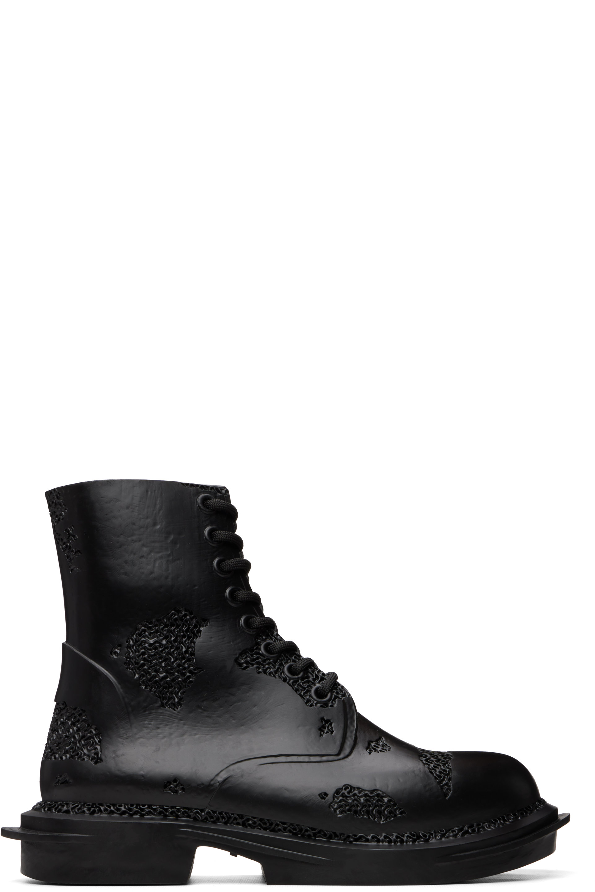 HYACYN - Black Ral Legacy Edition Erottod 3D Print Mid Boots