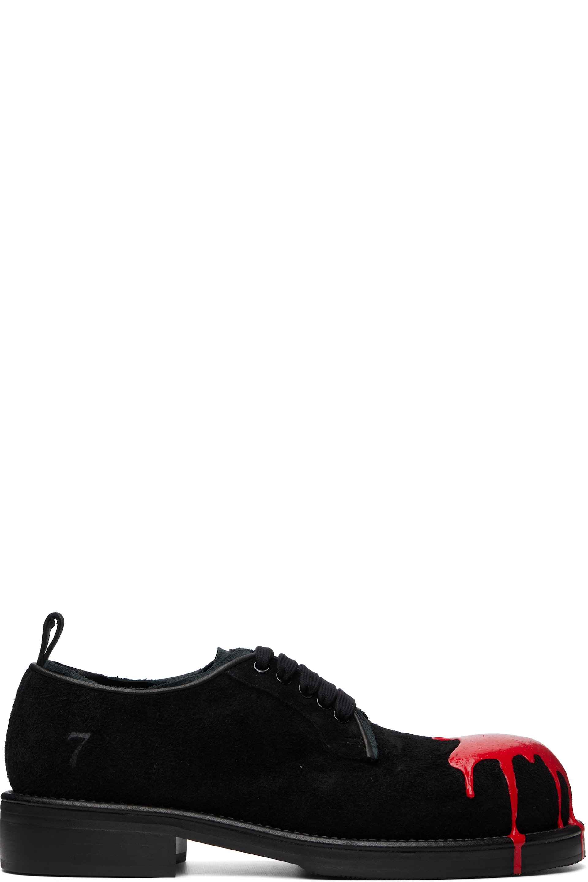 Kids Love Gaite - Black & Red Walt Derbys