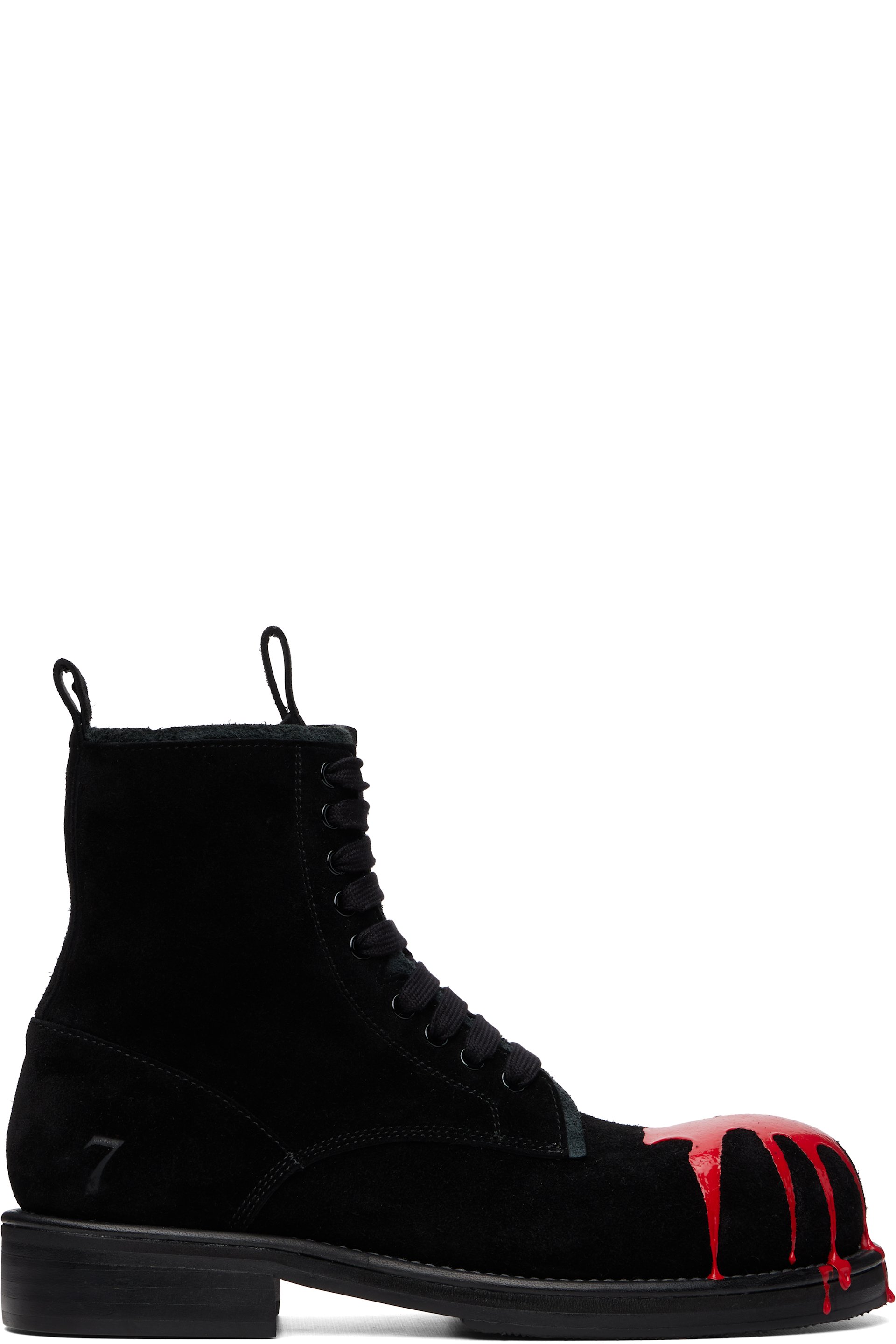 Kids Love Gaite - Black & Red Oswald Boots