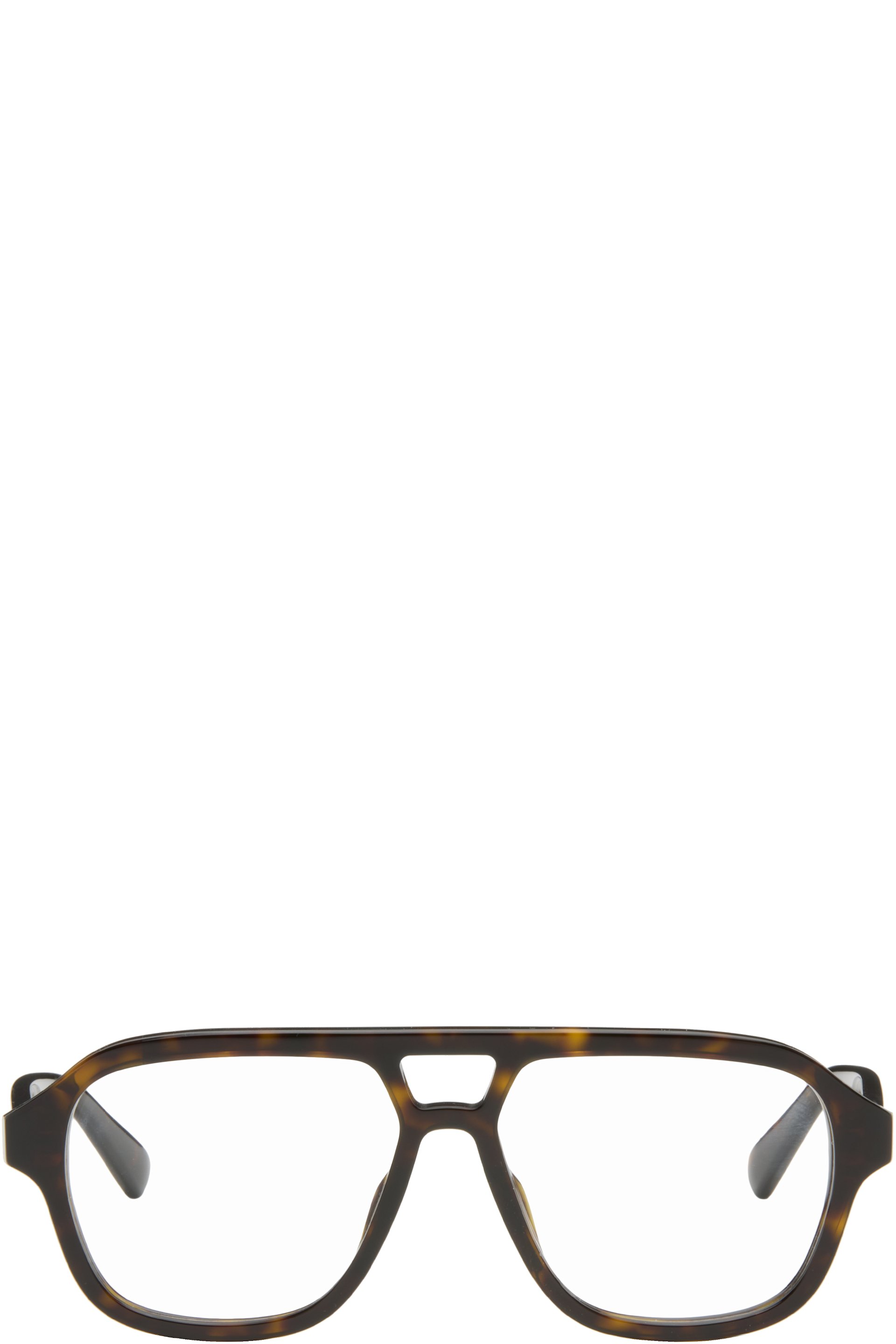 Gucci - Brown Simple Fit Optical Frame Glasses
